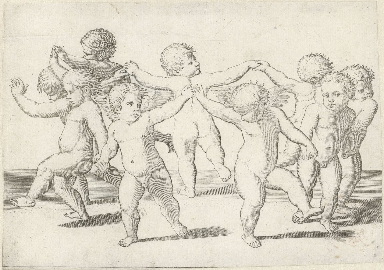 taniec putti autorstwa Anonymous