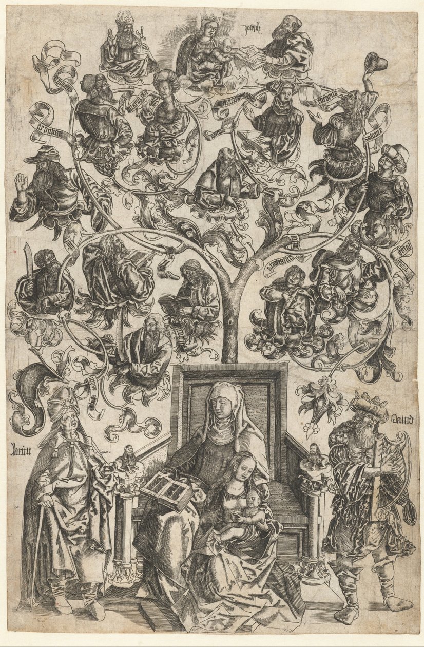 Drzewo genealogiczne Marii autorstwa Anonymous