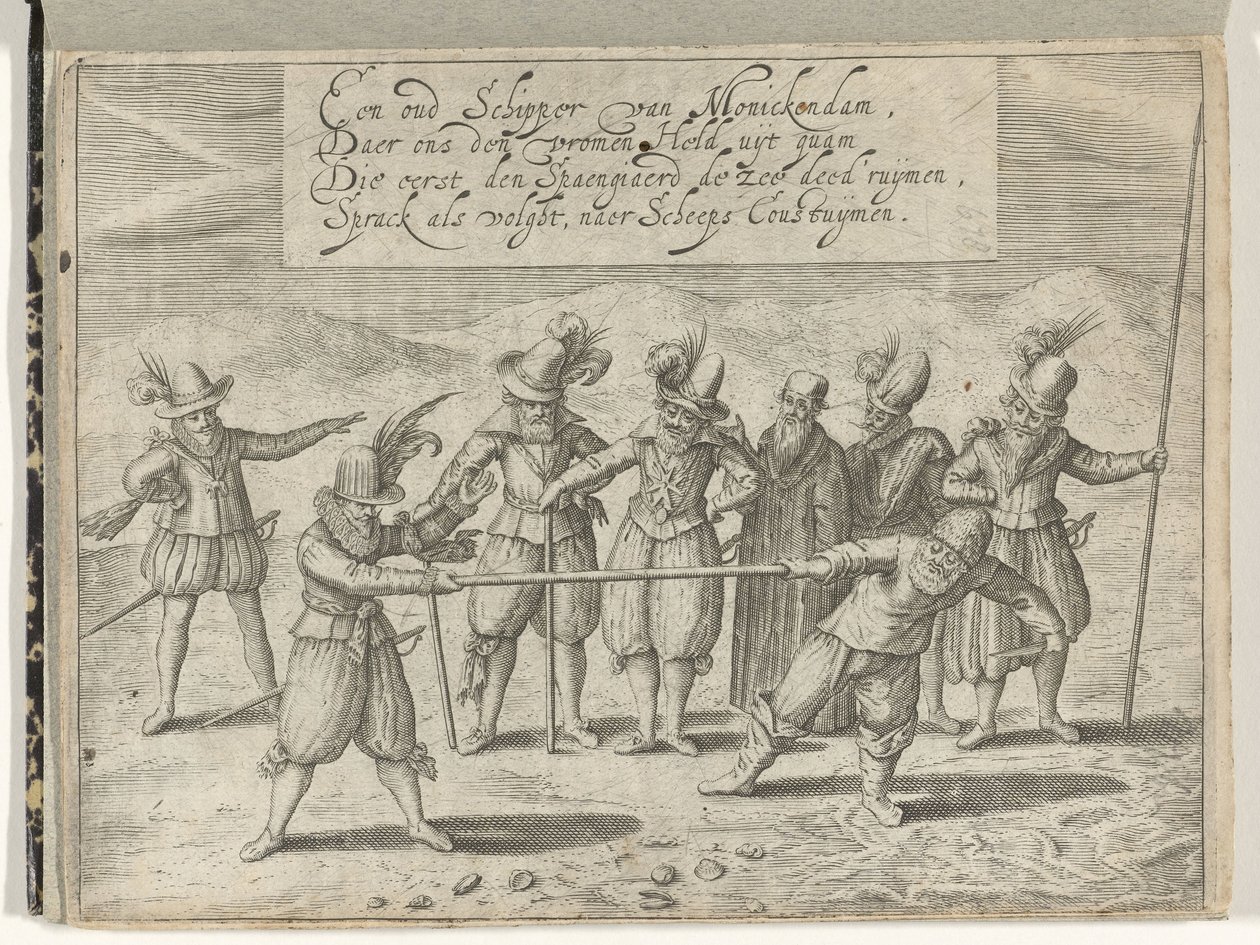 Bitwa o Złotą Laską, 1608 autorstwa Anonymous