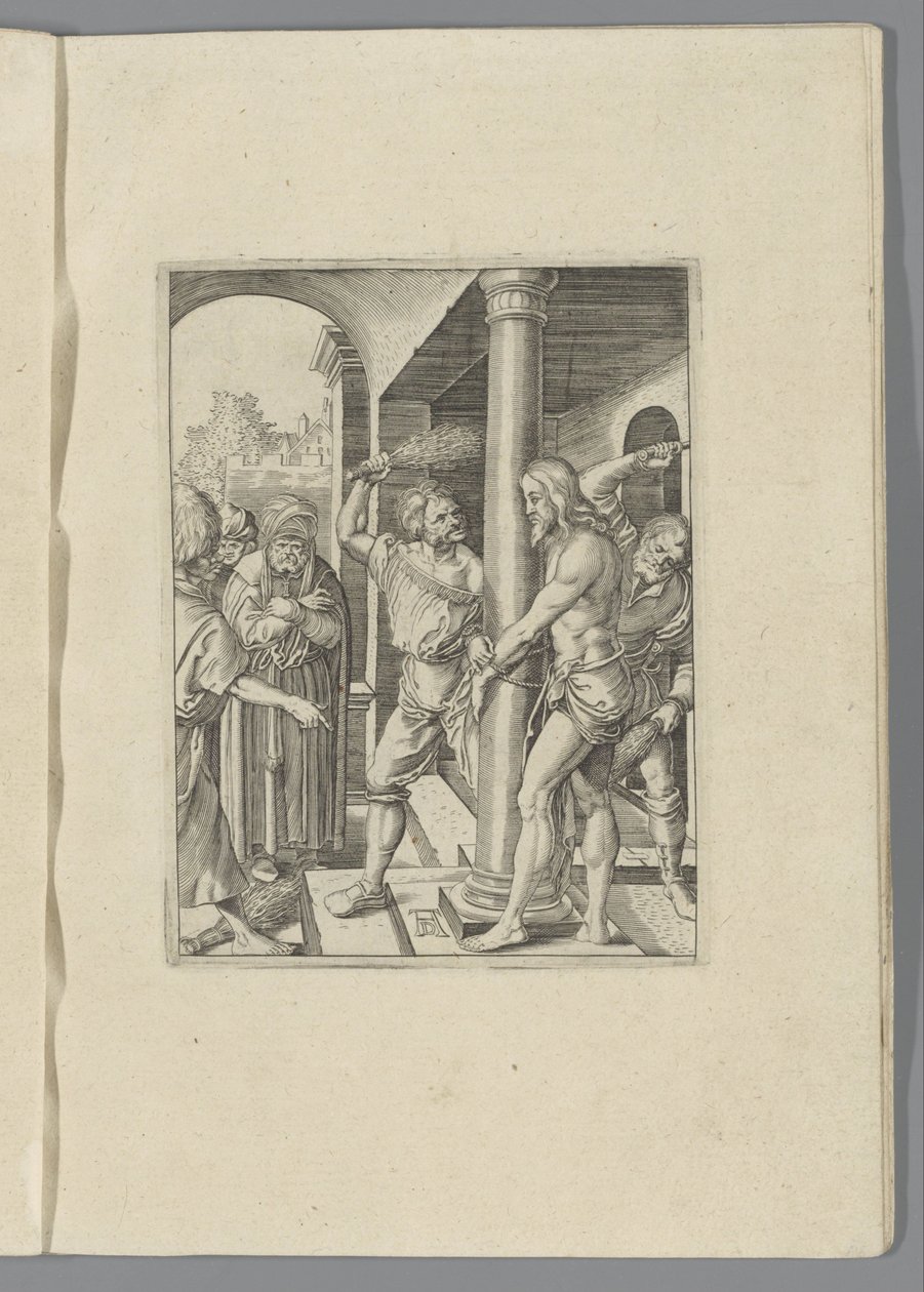 Plaga Chrystusa Mała Pasja (tytuł serii) Passio Christi Ab Alberto Durer Nurenburgensi Effigiata (tytuł serii) autorstwa Anonymous