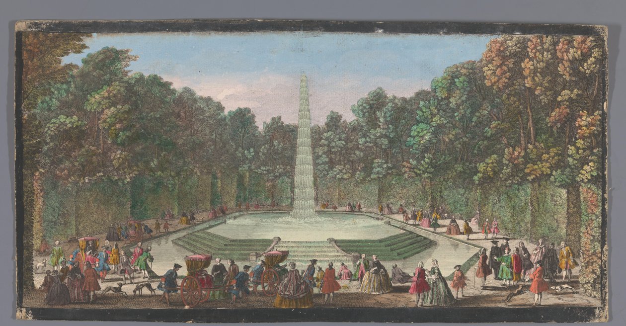Widok na Fontaine de l