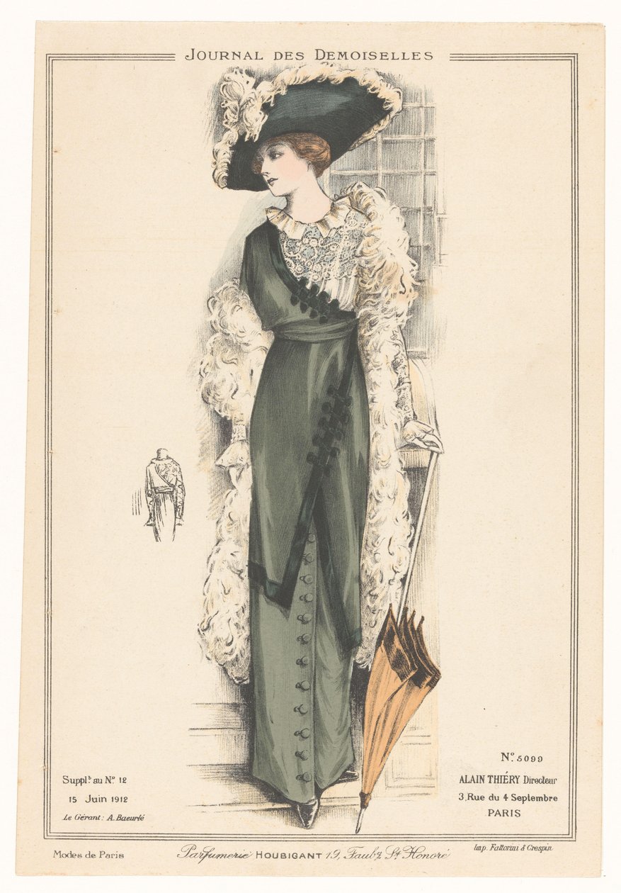 Journal des Demoiselles 15 czerwca 1912, nr. 5099 autorstwa Anonymous
