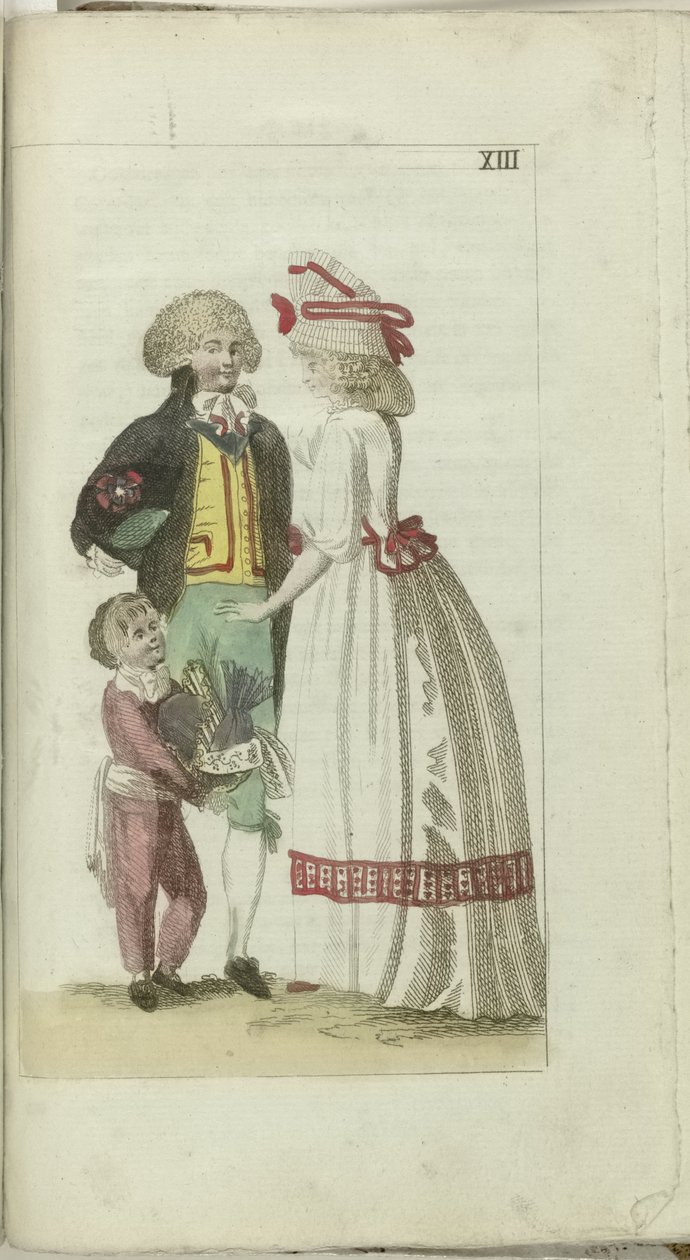 Gabinet Mody i Smaku 1791, pl. XIII autorstwa Anonymous
