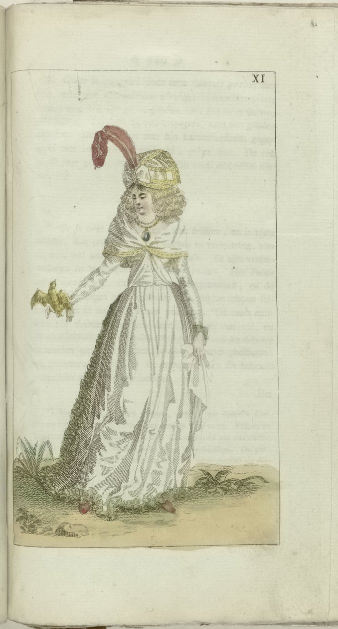 Gabinet Mody i Smaku 1791, pl. XI autorstwa Anonymous