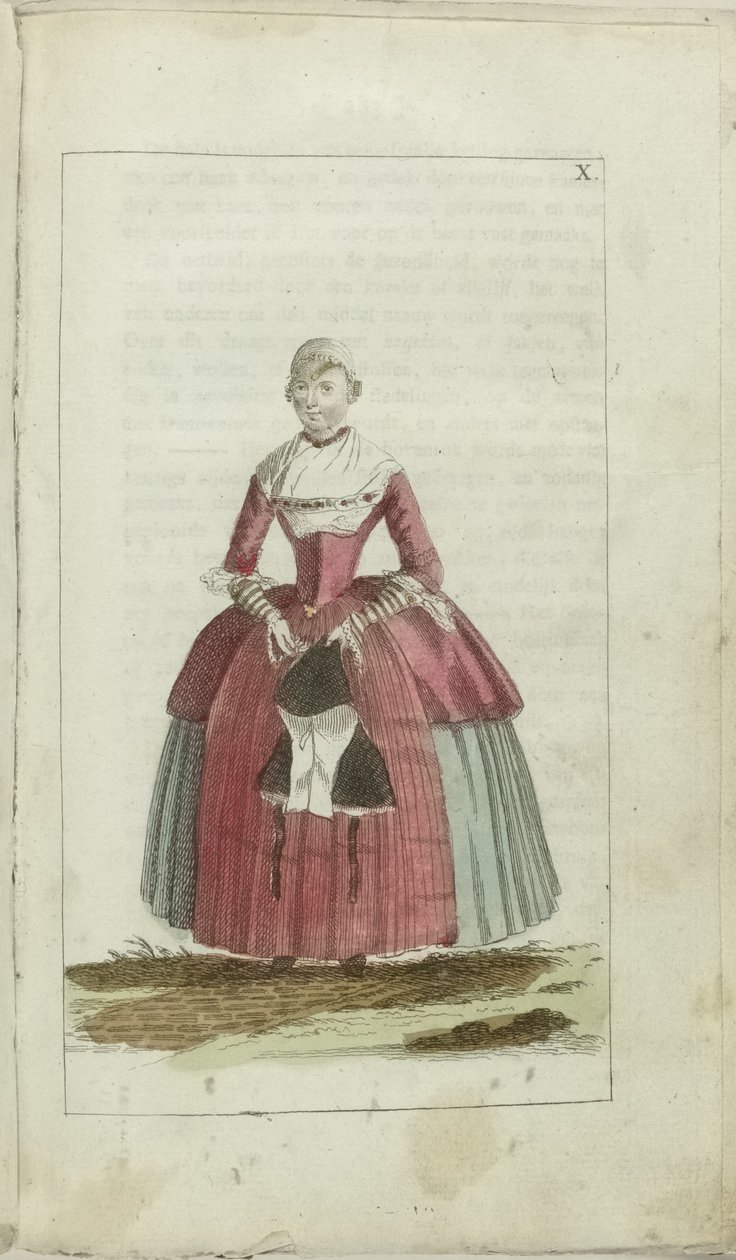 Gabinet Mody i Smaku 1791, pl. X autorstwa Anonymous