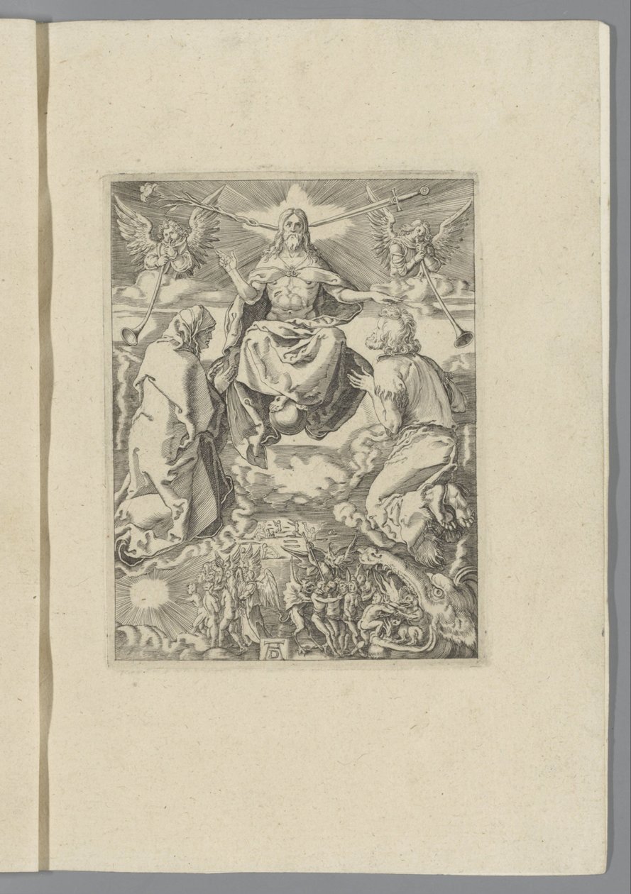 Ostatni wyrok Mała Pasja (tytuł serii) Passio Christi Ab Alberto Durer Nurenburgensi Effigiata (tytuł serii) autorstwa Anonymous