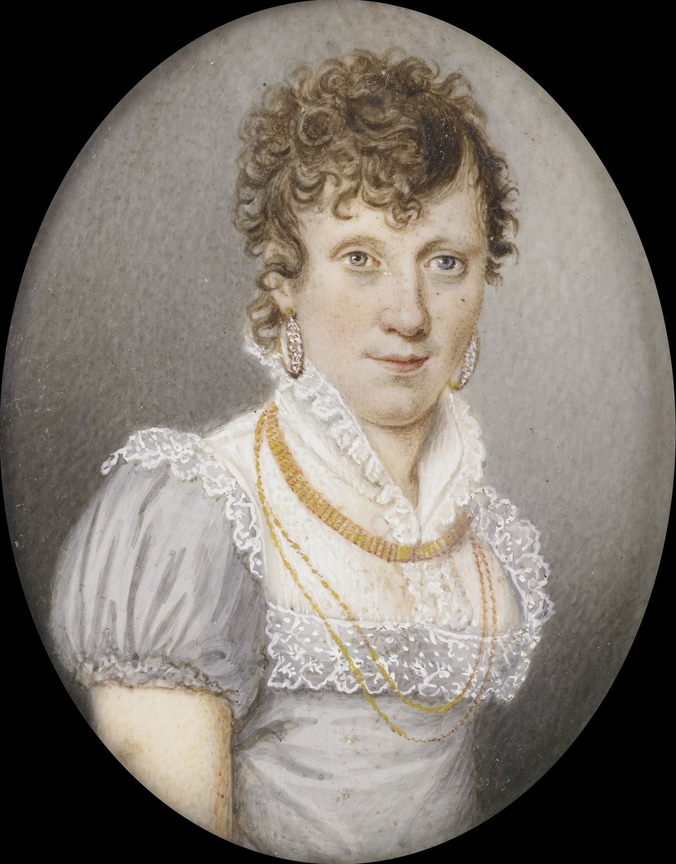 Maria Elżbieta Schreiber (1765-1822). Żona Georga Albrechta Diederichsa autorstwa Anonymous