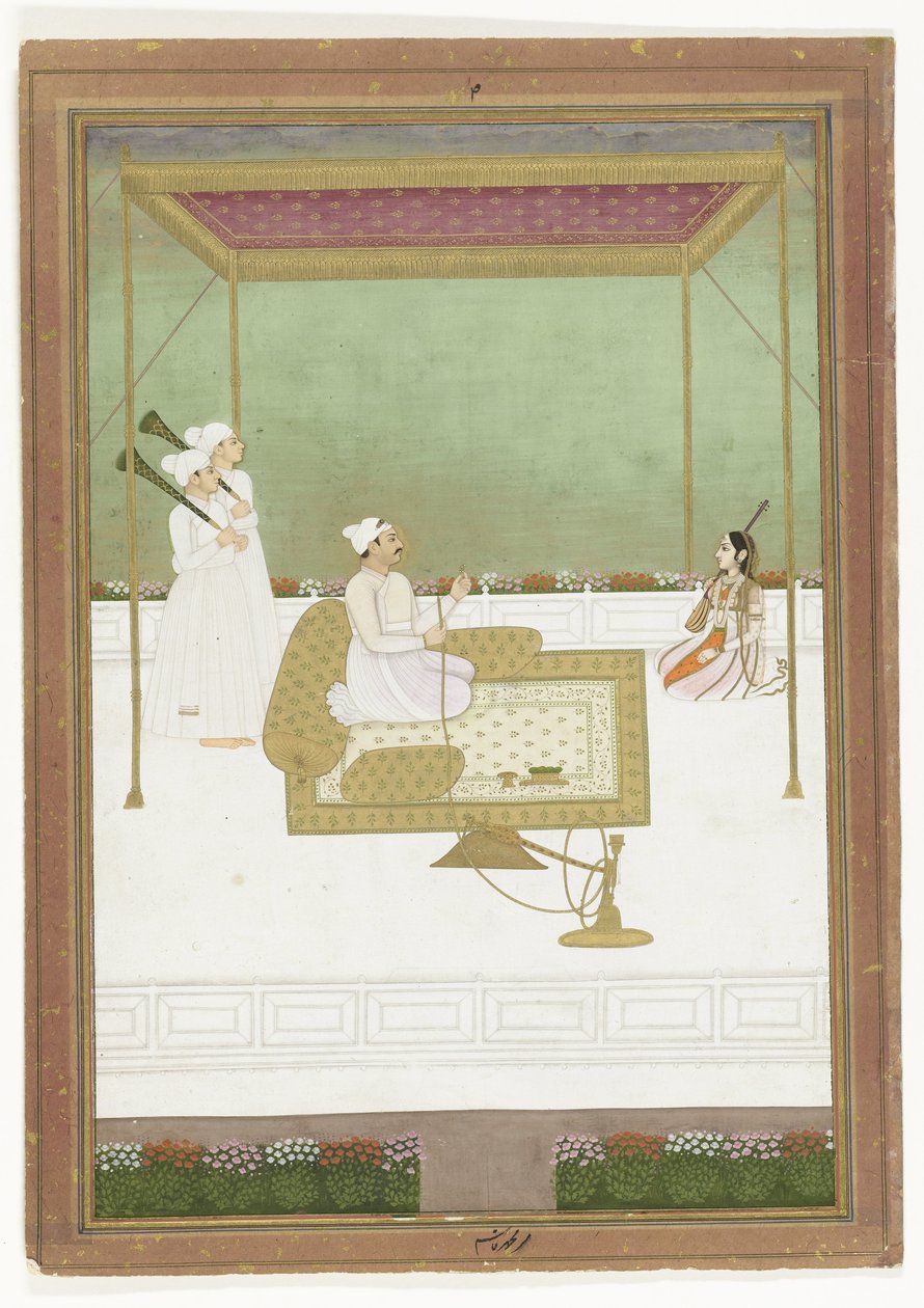 Nawab Mir Qasim Ali Khan z Bengalu autorstwa Anonymous