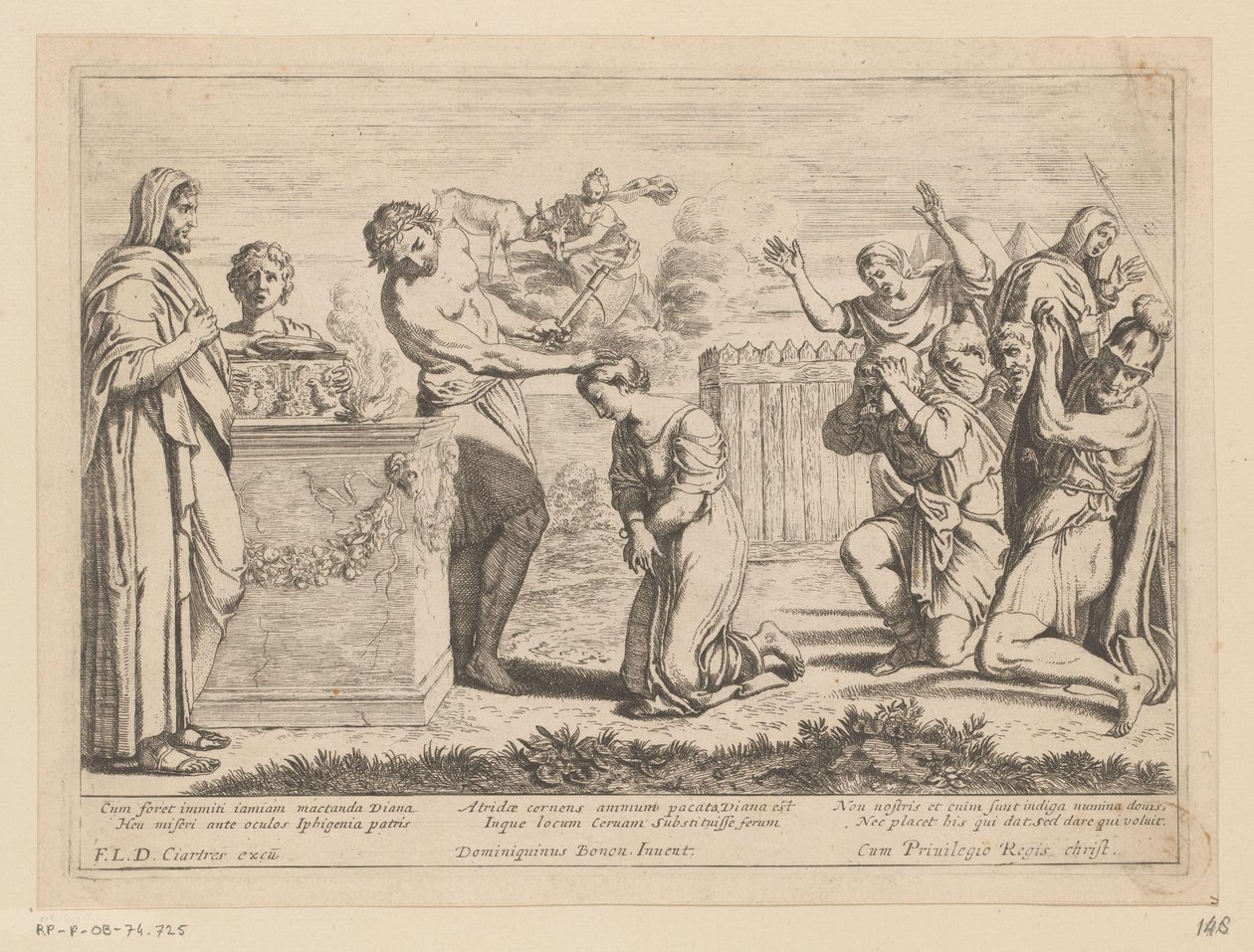 Ofiara Ifigenei autorstwa Anonymous