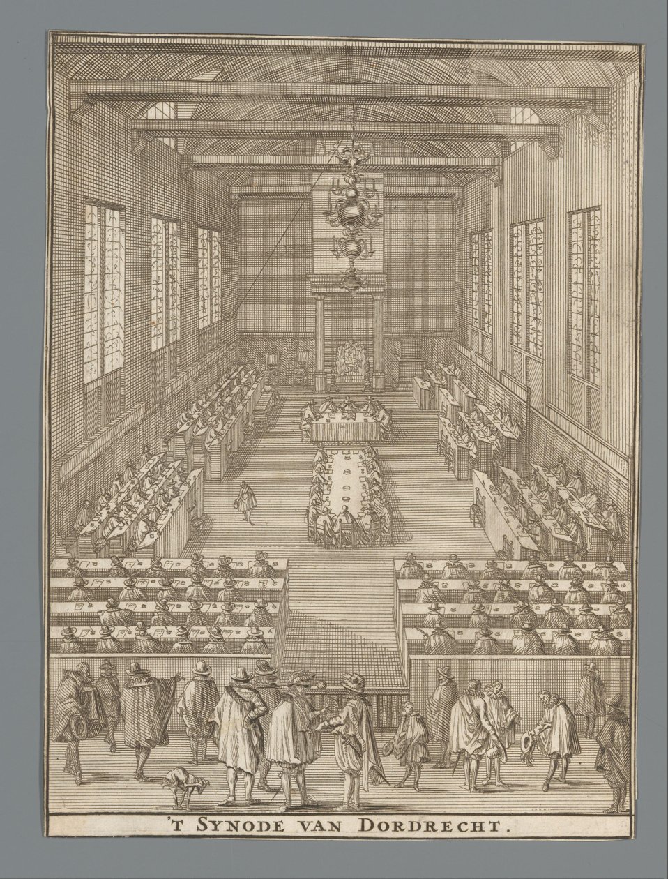 Otwarcie Synodu w Dordrecht, 1618 
