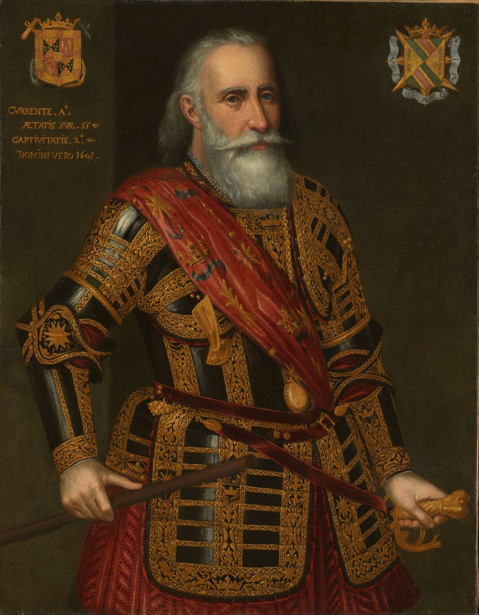 Portret Francisco Hurtado de Mendoza Portret Francisco Hurtado de Mendozy, admirała Aragonii autorstwa Anonymous