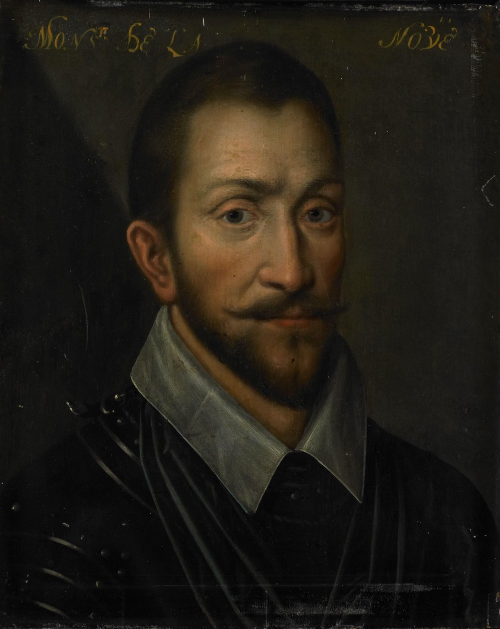 Portret François de la Noue, Lorda Teligny, zwanego Bras de Fer i Bayard Huguenot autorstwa Anonymous