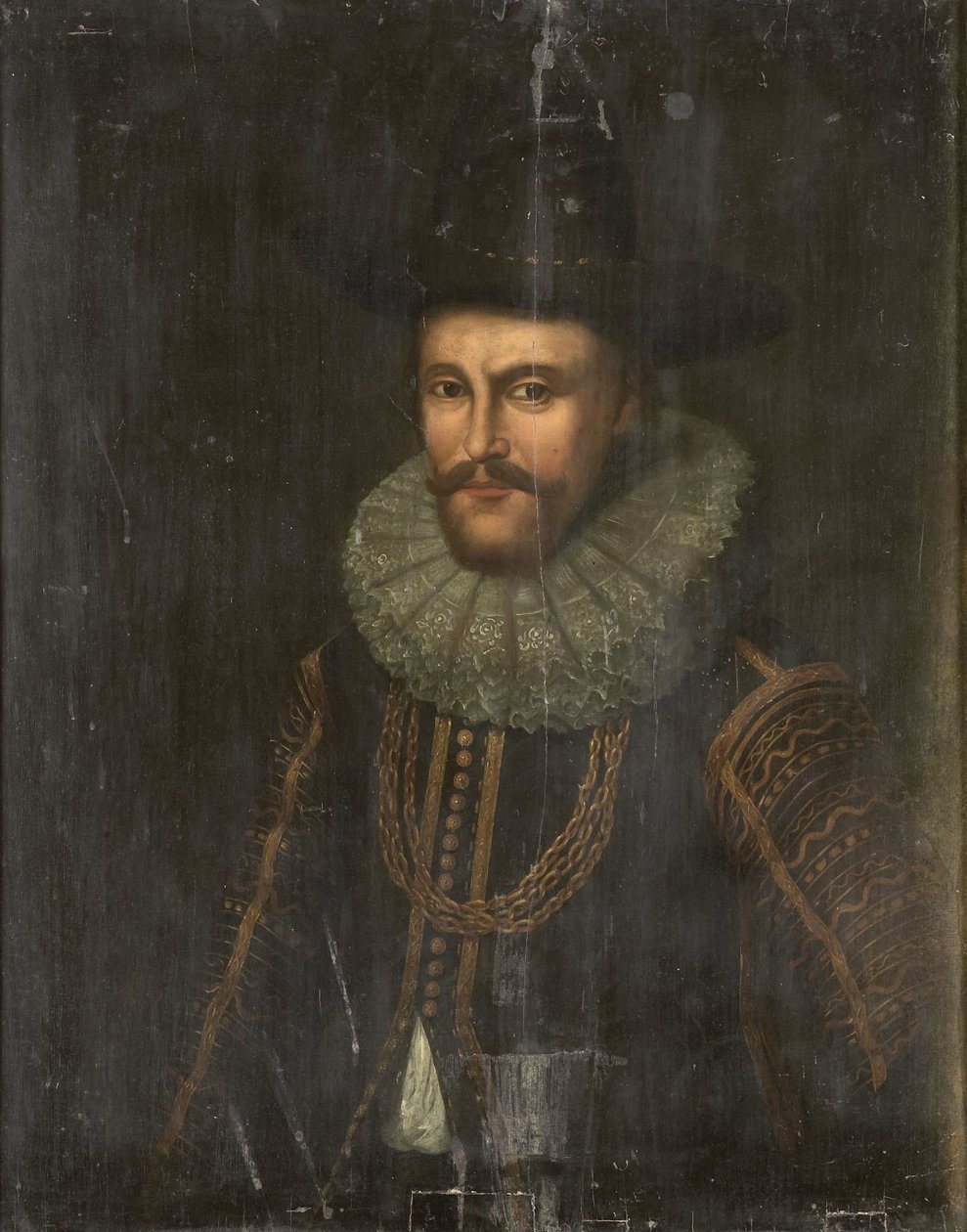 Portret Laurensa Reaela, Generalnego Gubernatora Holenderskich Indii Wschodnich autorstwa Anonymous