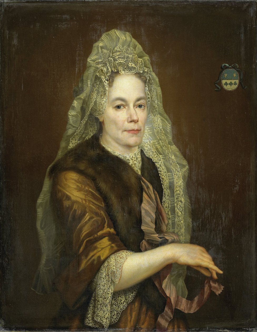 Portret Petronelli Kettingh (1632-1707), żony Diederika van Hogendorp autorstwa Anonymous