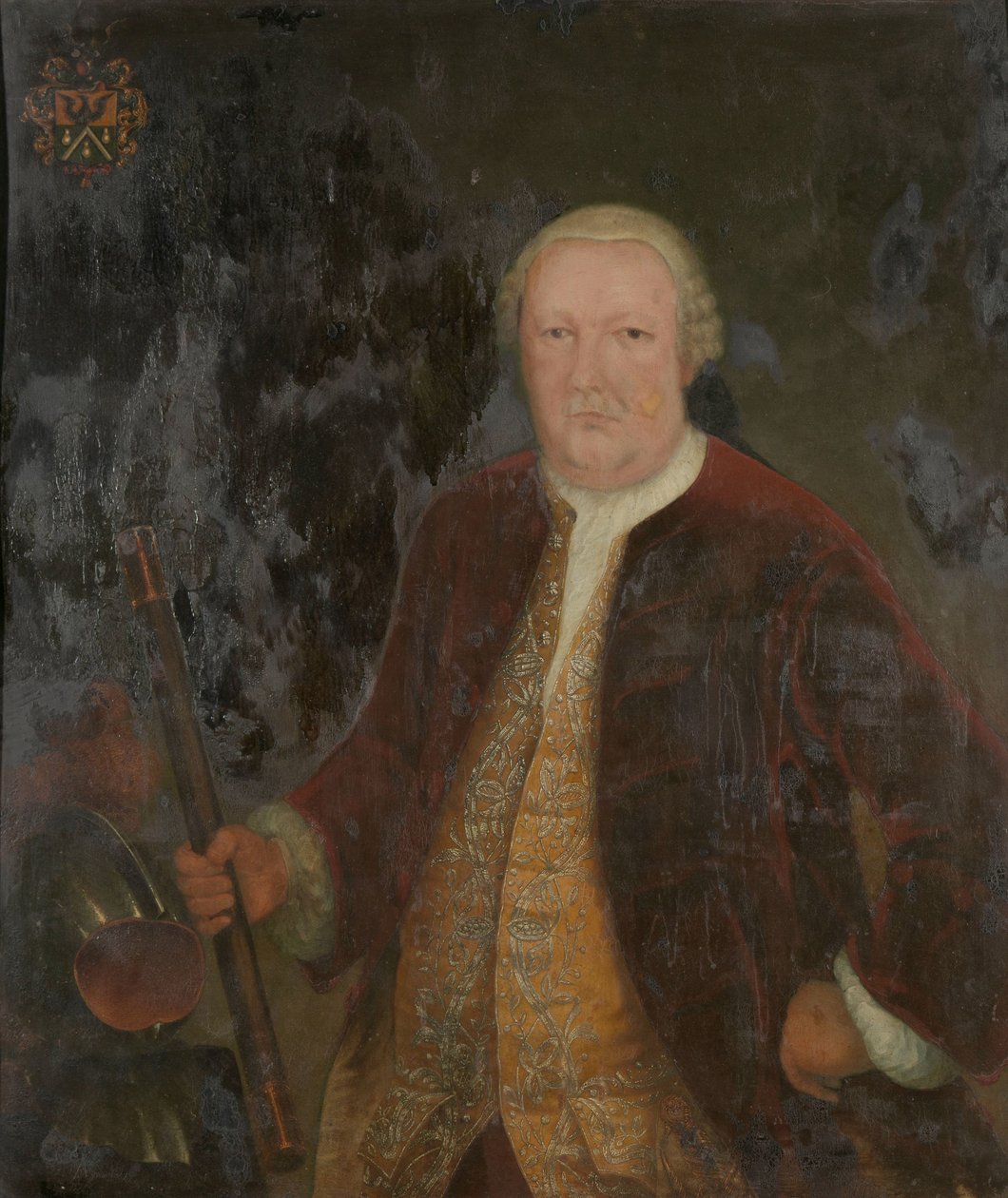 Portret Petrusa Albertusa van der Parry, gubernatora generalnego Holenderskiej Kompanii Wschodnioindyjskiej autorstwa Anonymous