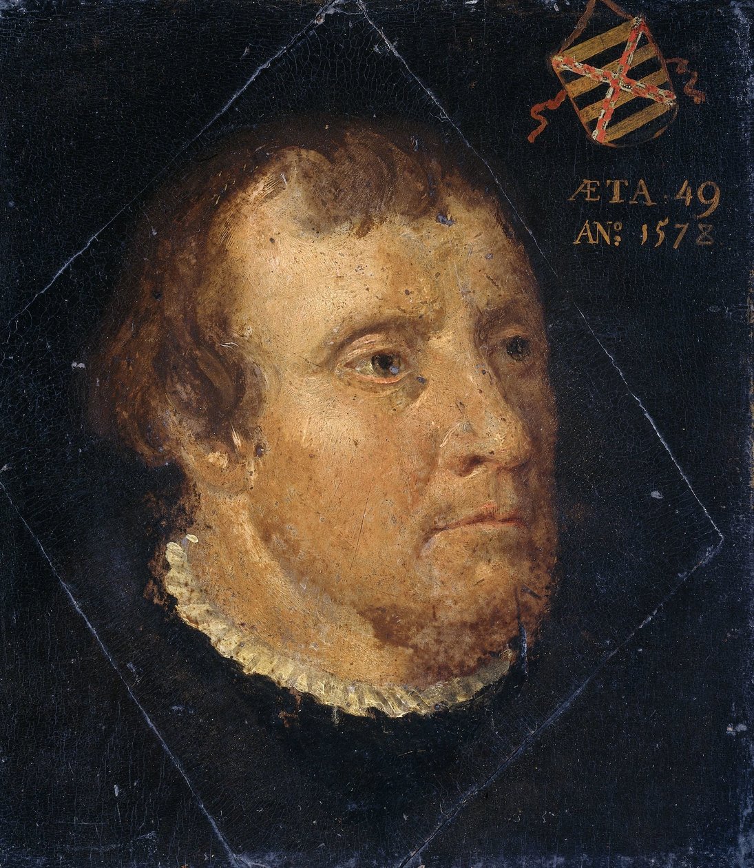Portret Willema Ploosa van Amstela, komornika Loosdrecht autorstwa Anonymous