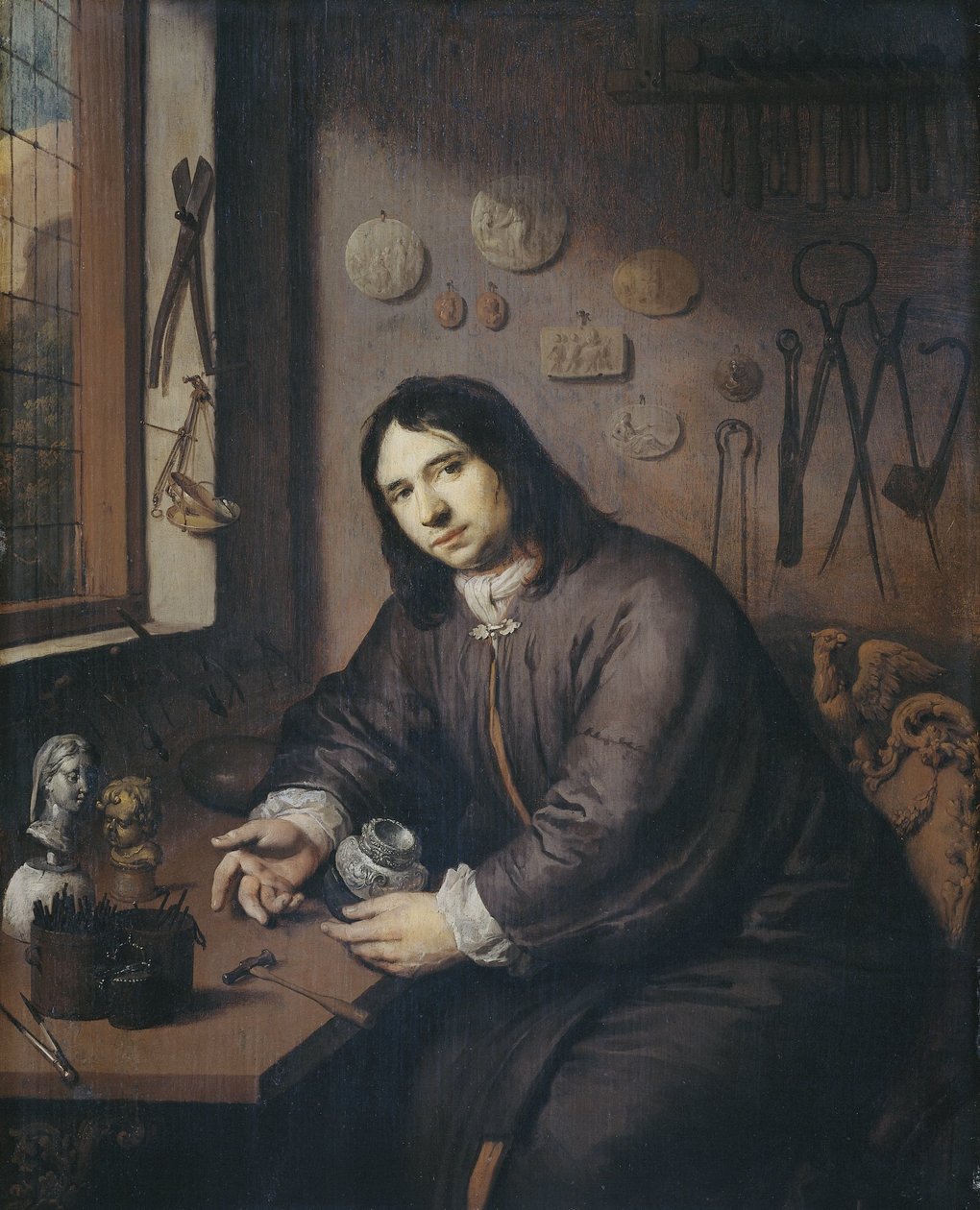 Portret złotnika autorstwa Anonymous