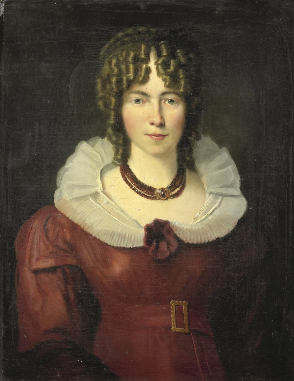 Portret młodej kobiety autorstwa Anonymous