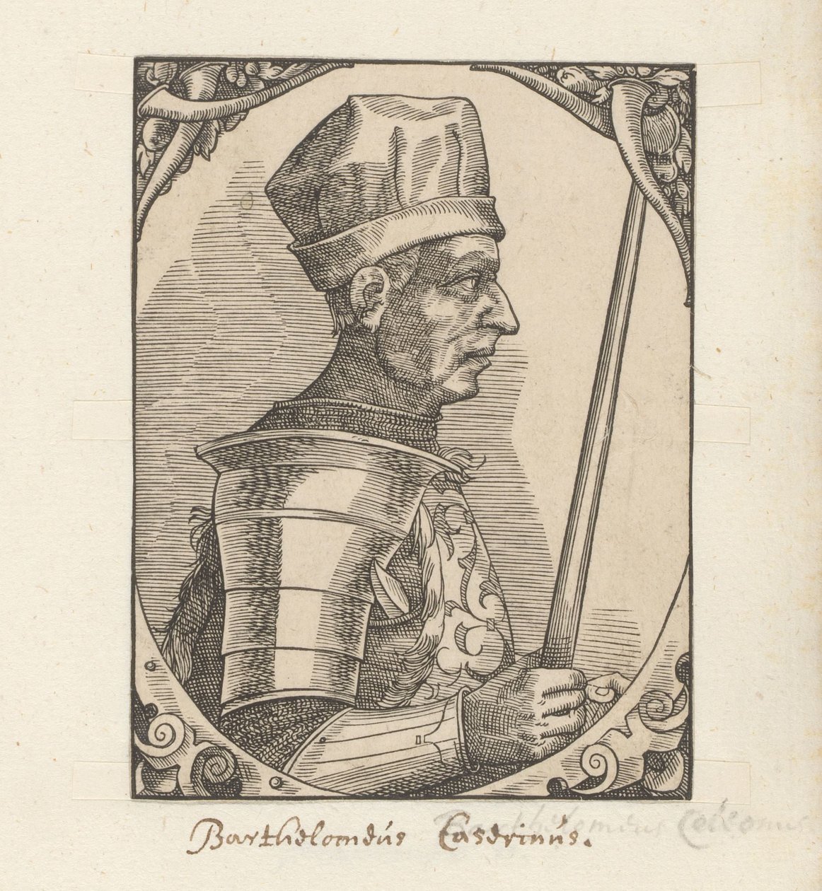 Portret van Bartolomeo Colleoni autorstwa Anonymous