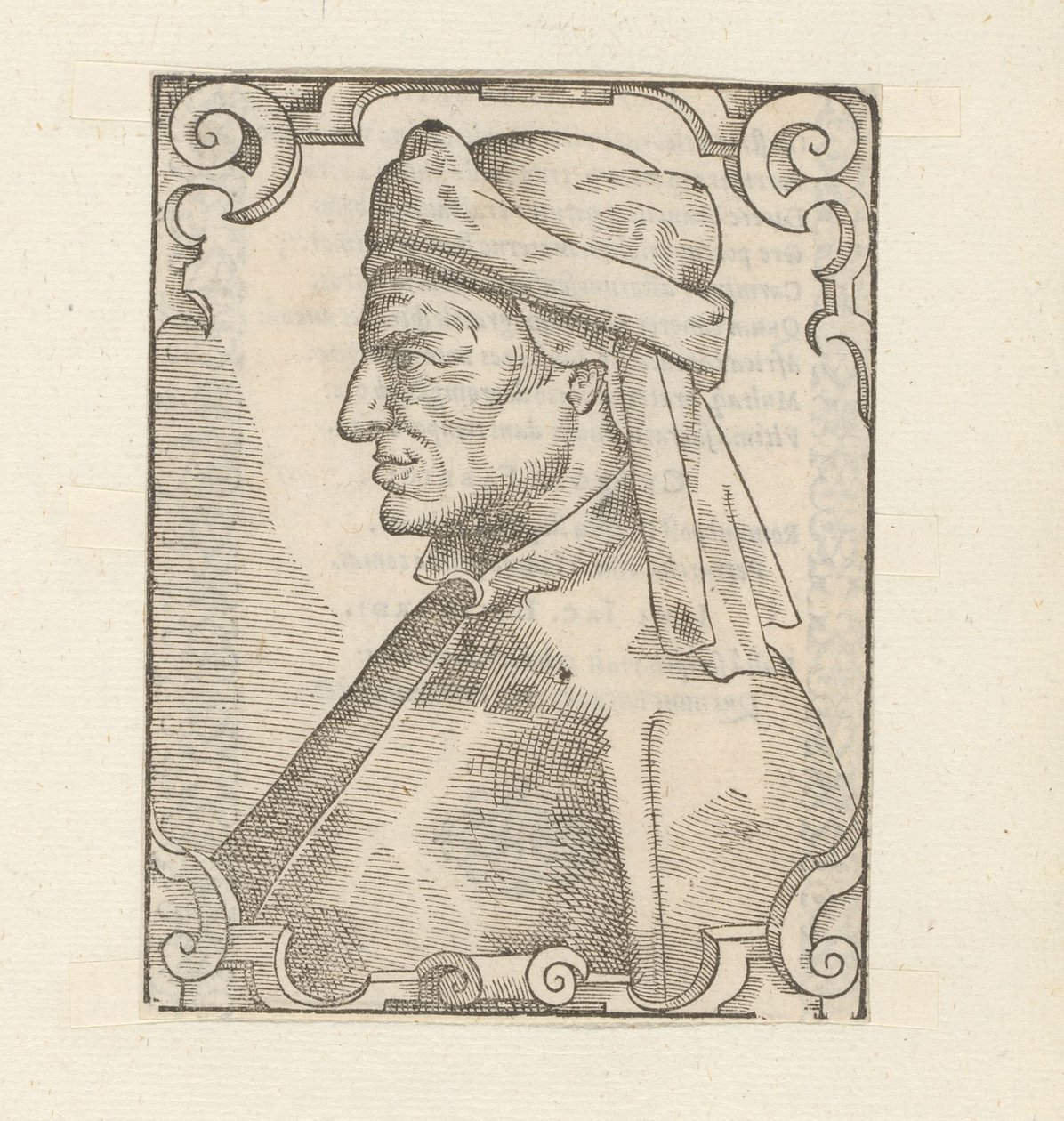 Portret van Bartolusa van Sassoferrato autorstwa Anonymous