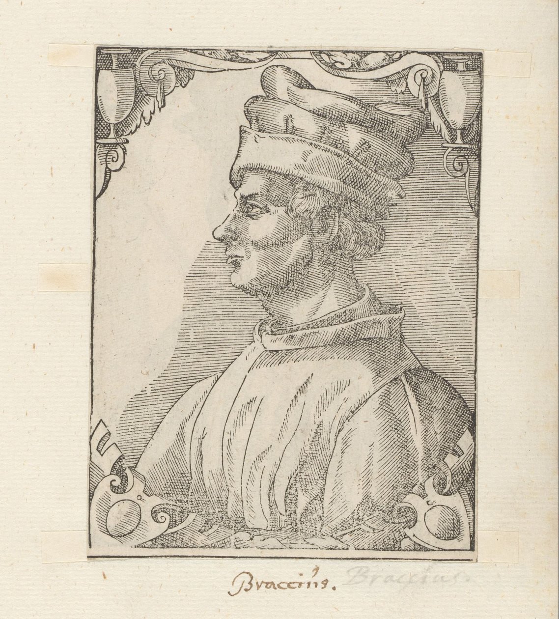 Portret van Braccio da Montone autorstwa Anonymous
