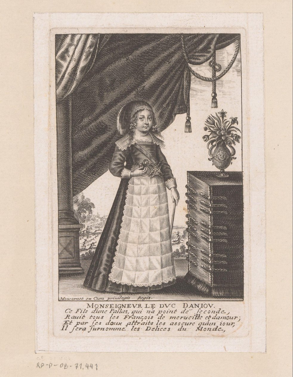 Portret Filipa z Orleanu autorstwa Anonymous