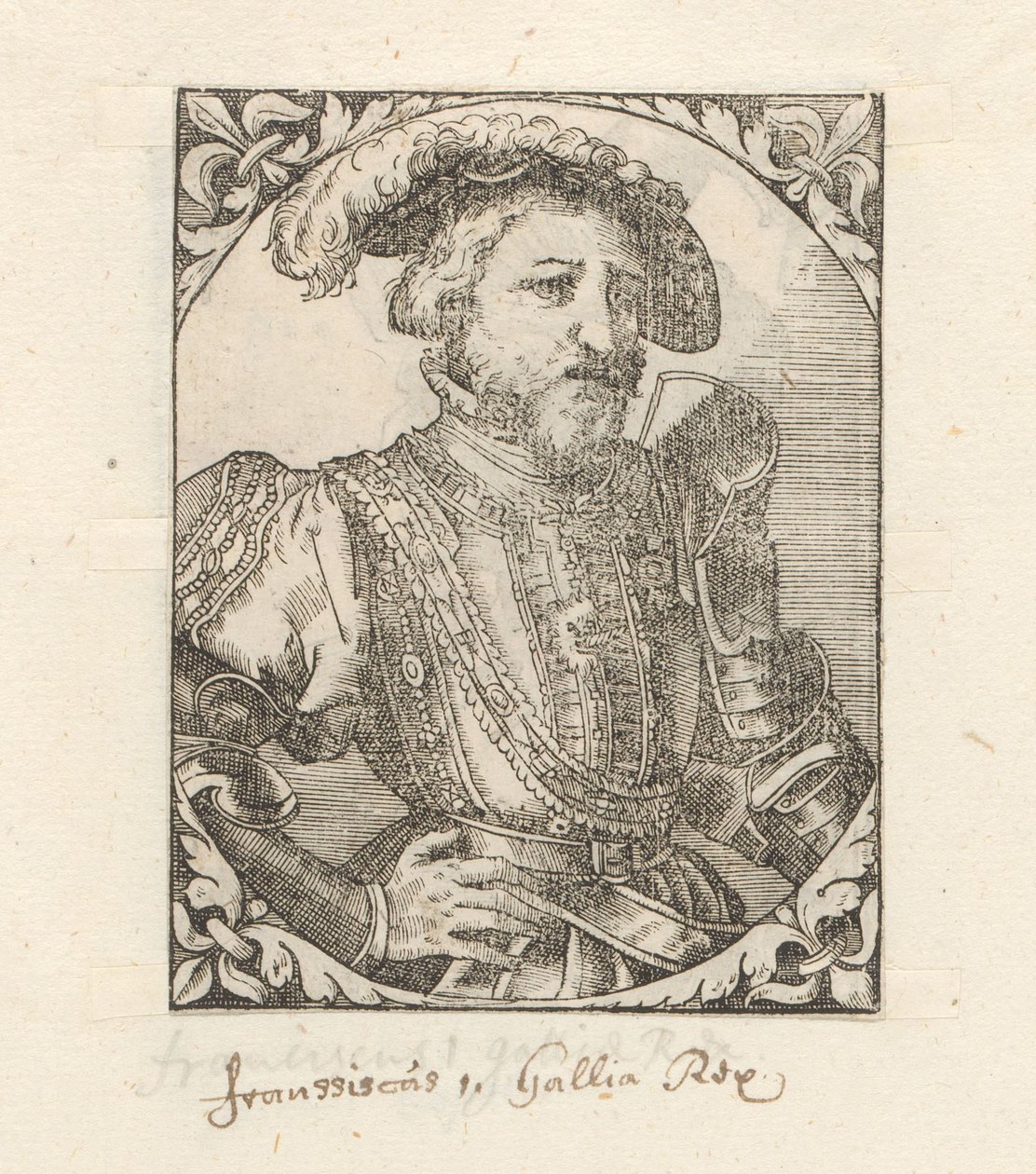 Portret Franciszka I Valois-Angoulême, króla Francji autorstwa Anonymous