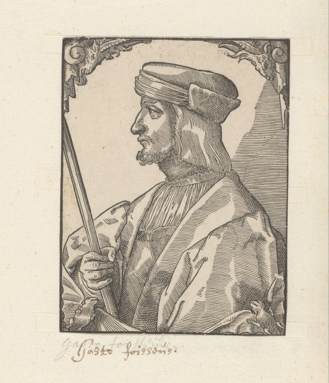 Portret Gastona de Foix autorstwa Anonymous