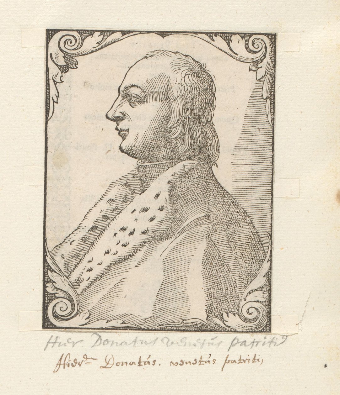 Portret van Girolamo Donati autorstwa Anonymous
