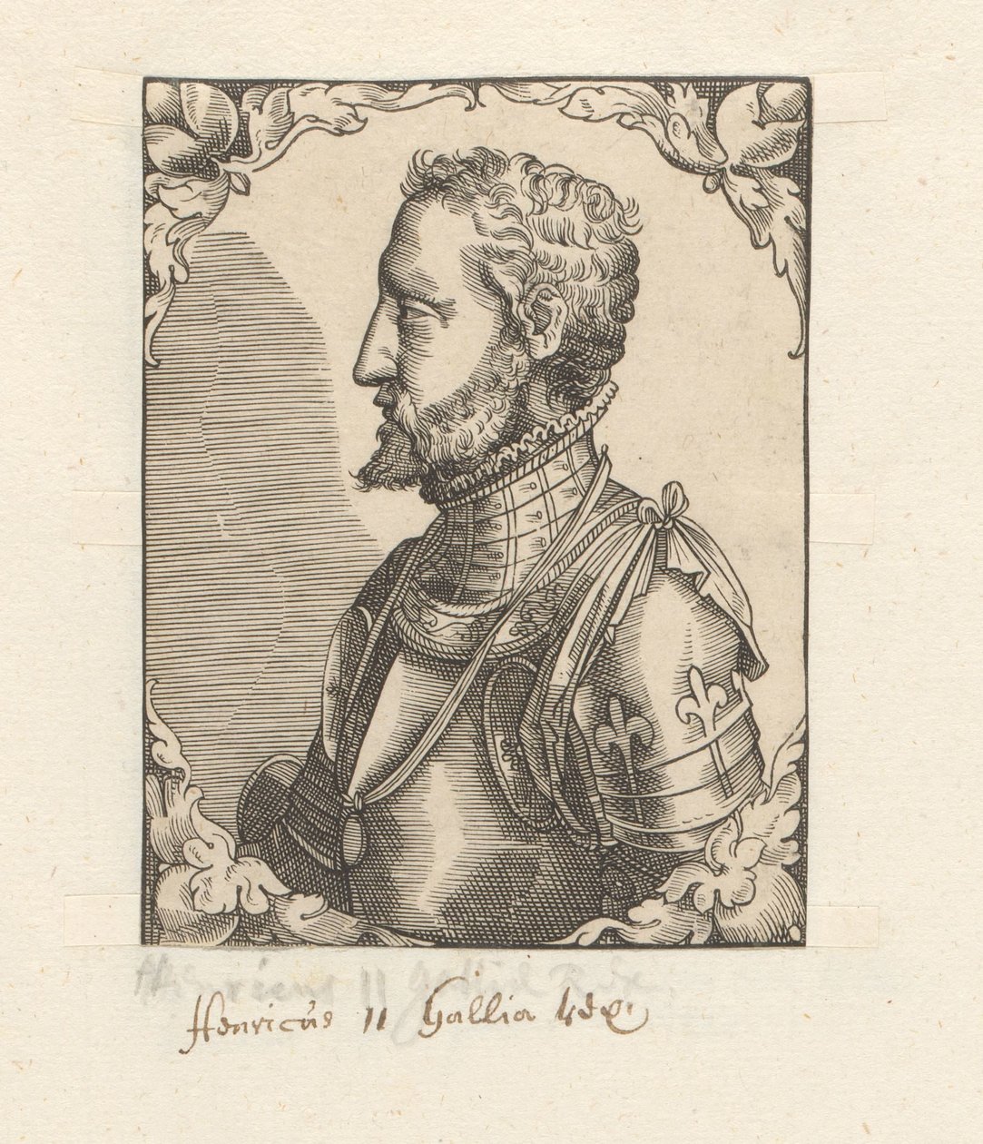 Portret Henryka II, króla Francji autorstwa Anonymous