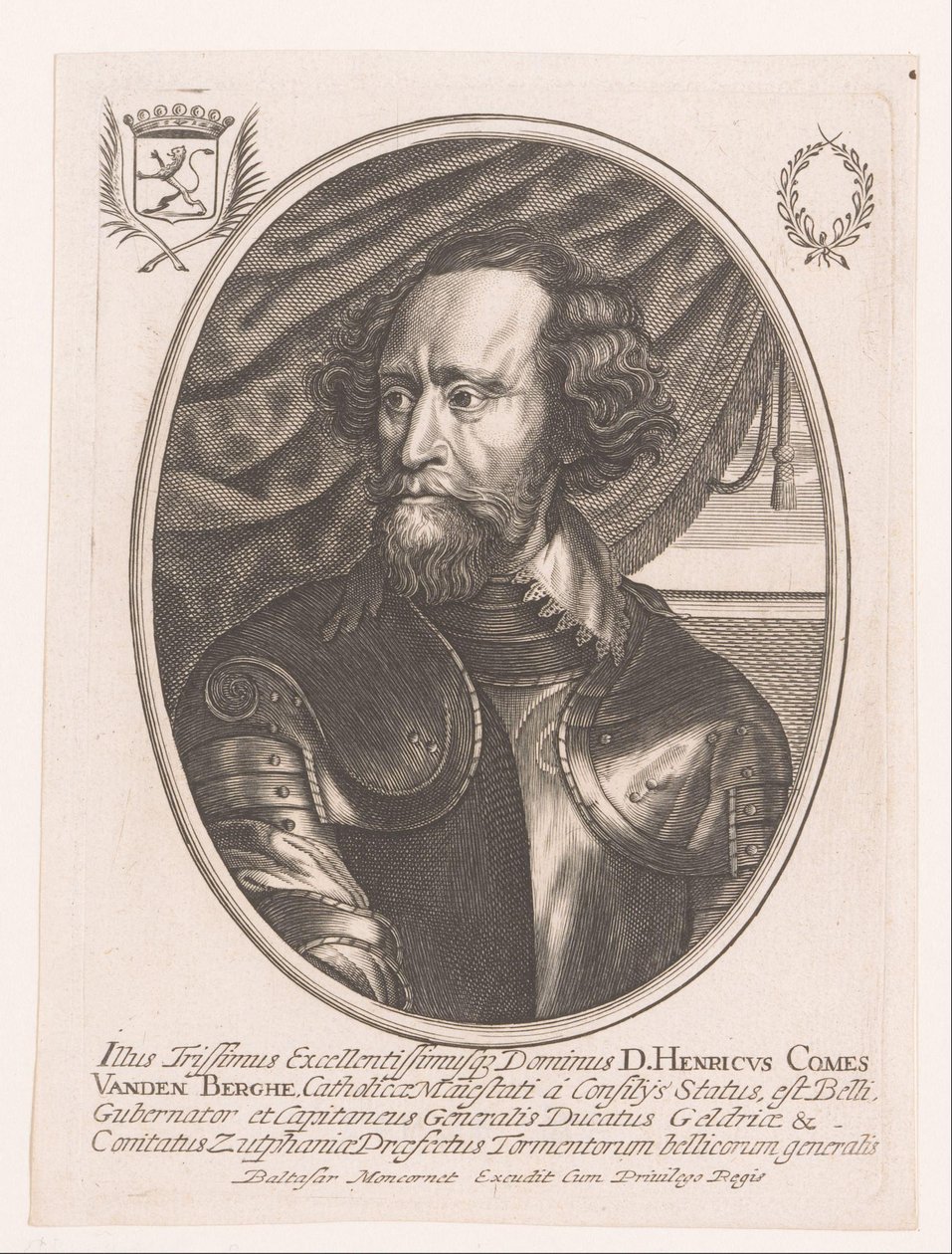 Portret Hendrika van den Bergh autorstwa Anonymous