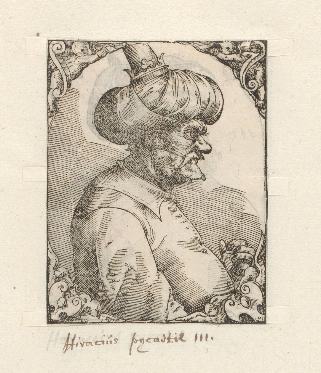 Portret Horusa Barbarossy autorstwa Anonymous