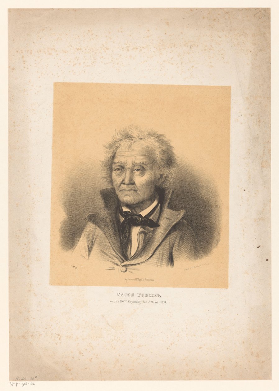 Portret Jakuba Forrego autorstwa Anonymous