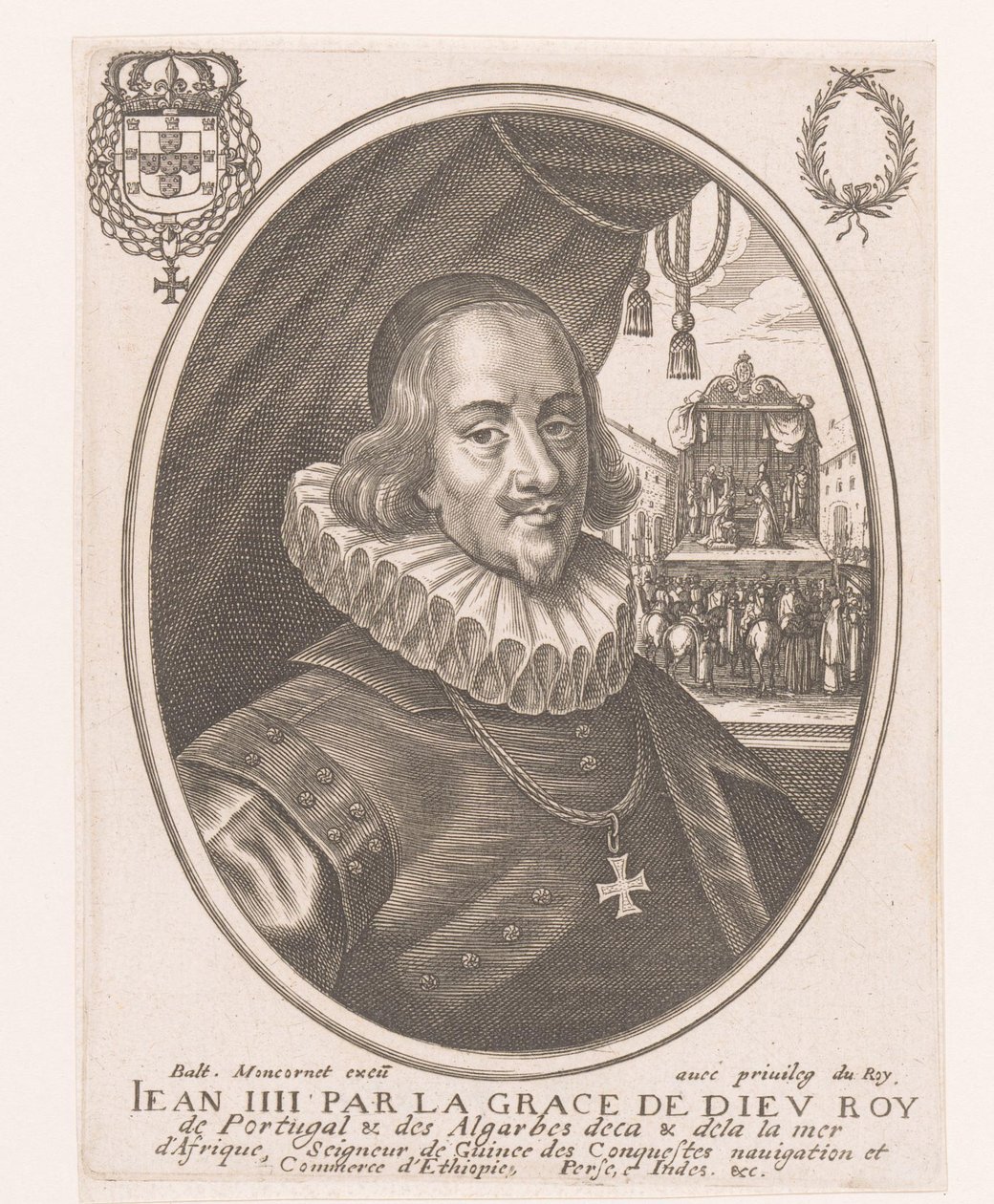 Portret Van Johan Vivan Portugalia autorstwa Anonymous
