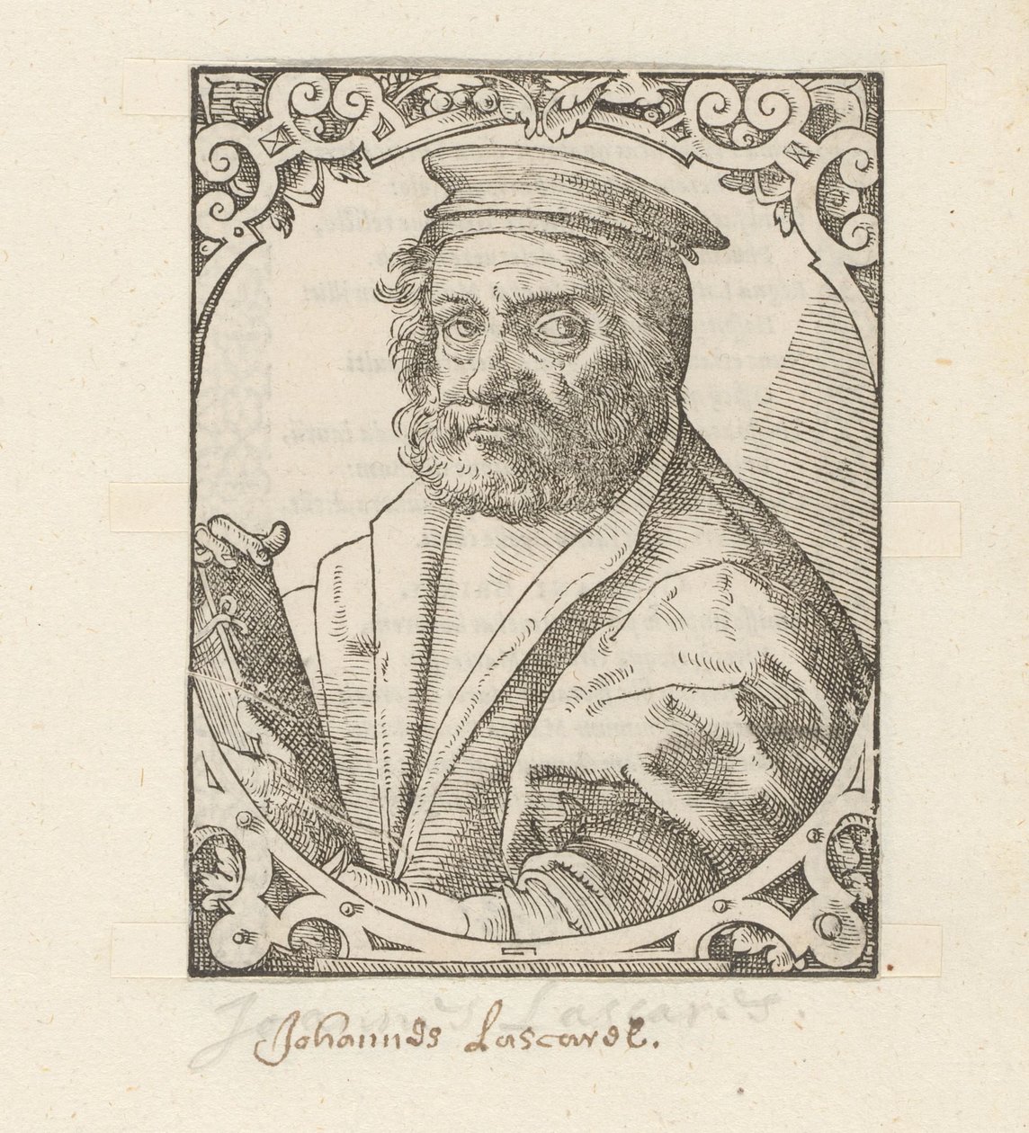 Portret Johannesa Lascarisa autorstwa Anonymous