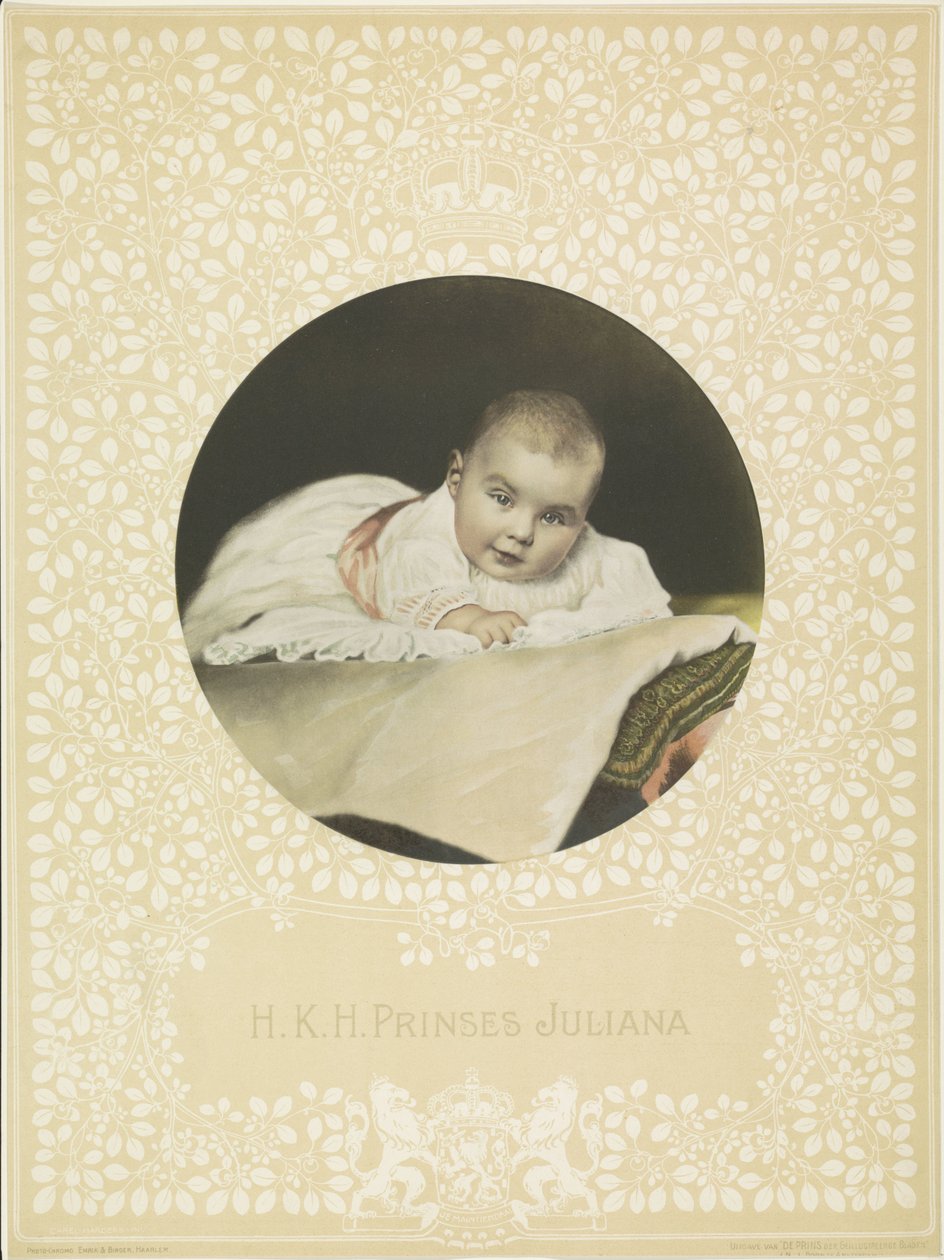 Portret Juliany, królowej Holandii autorstwa Anonymous