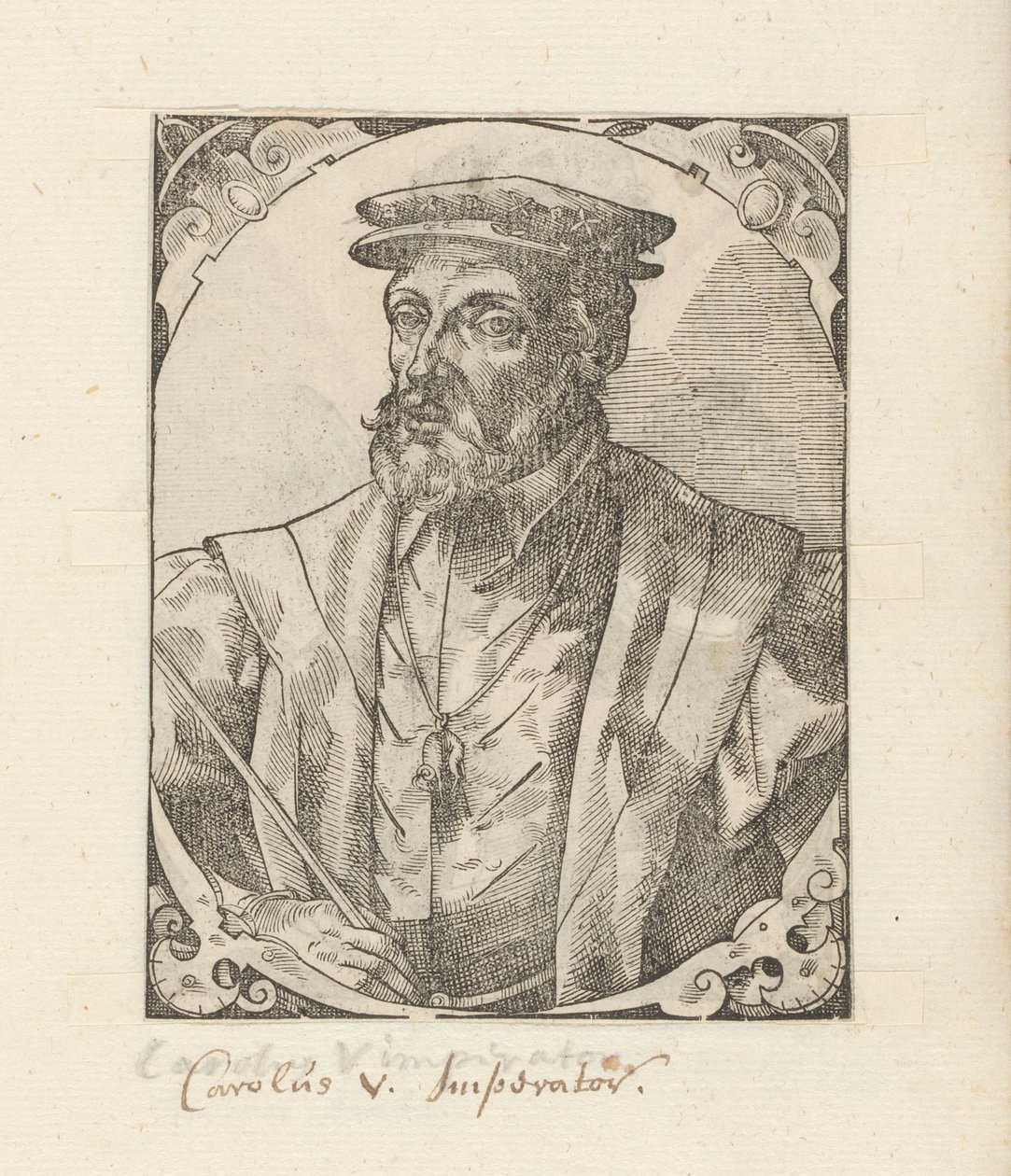 Portret Karola V Habsburga autorstwa Anonymous