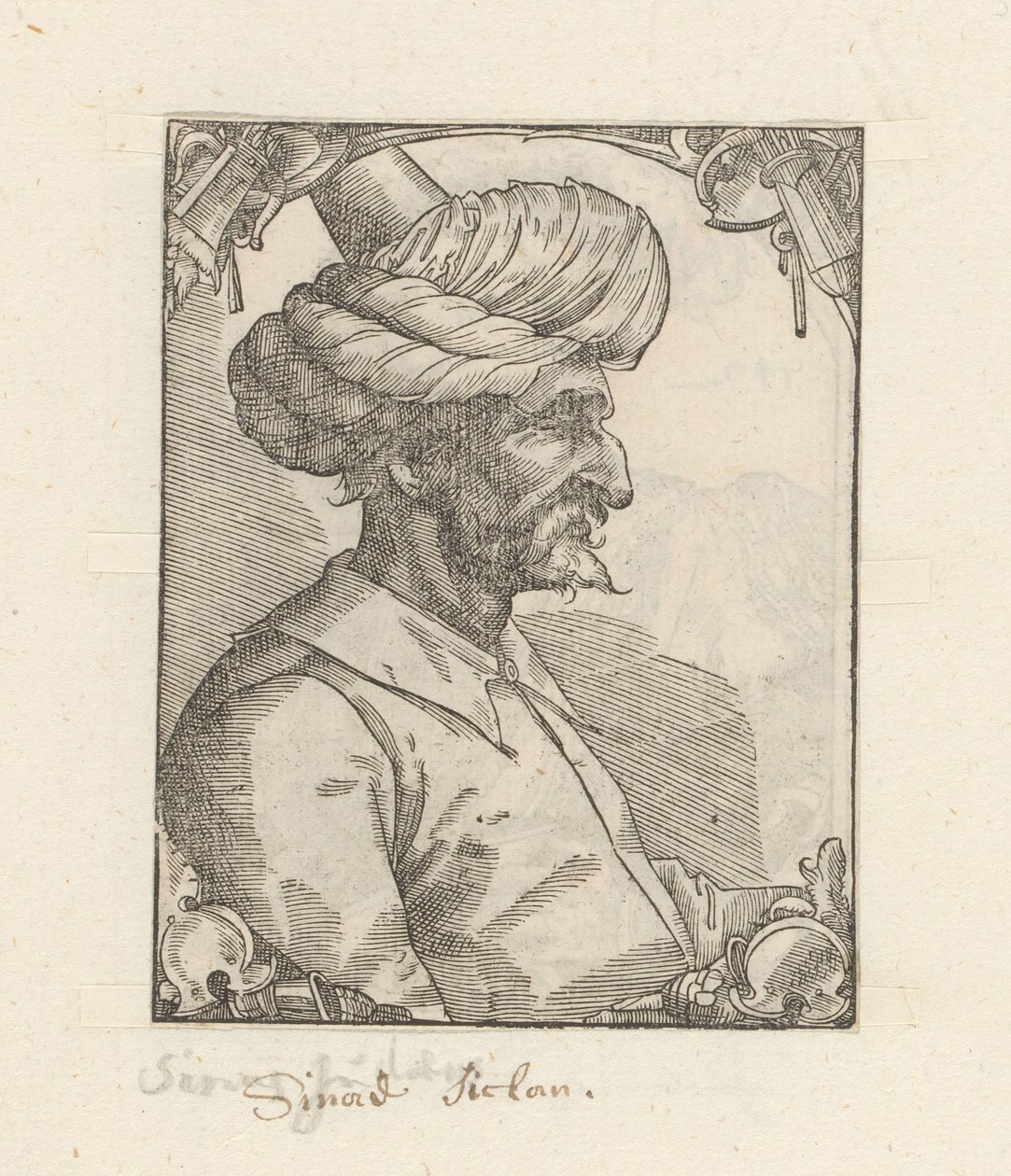 Porter van Koca Sinan Pasza autorstwa Anonymous