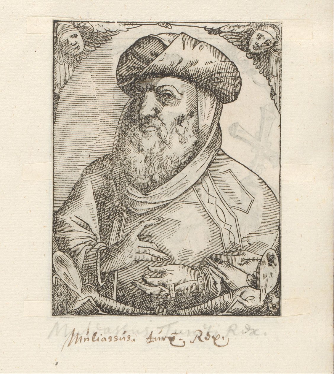Portret Jeden Mulaye Hassan autorstwa Anonymous