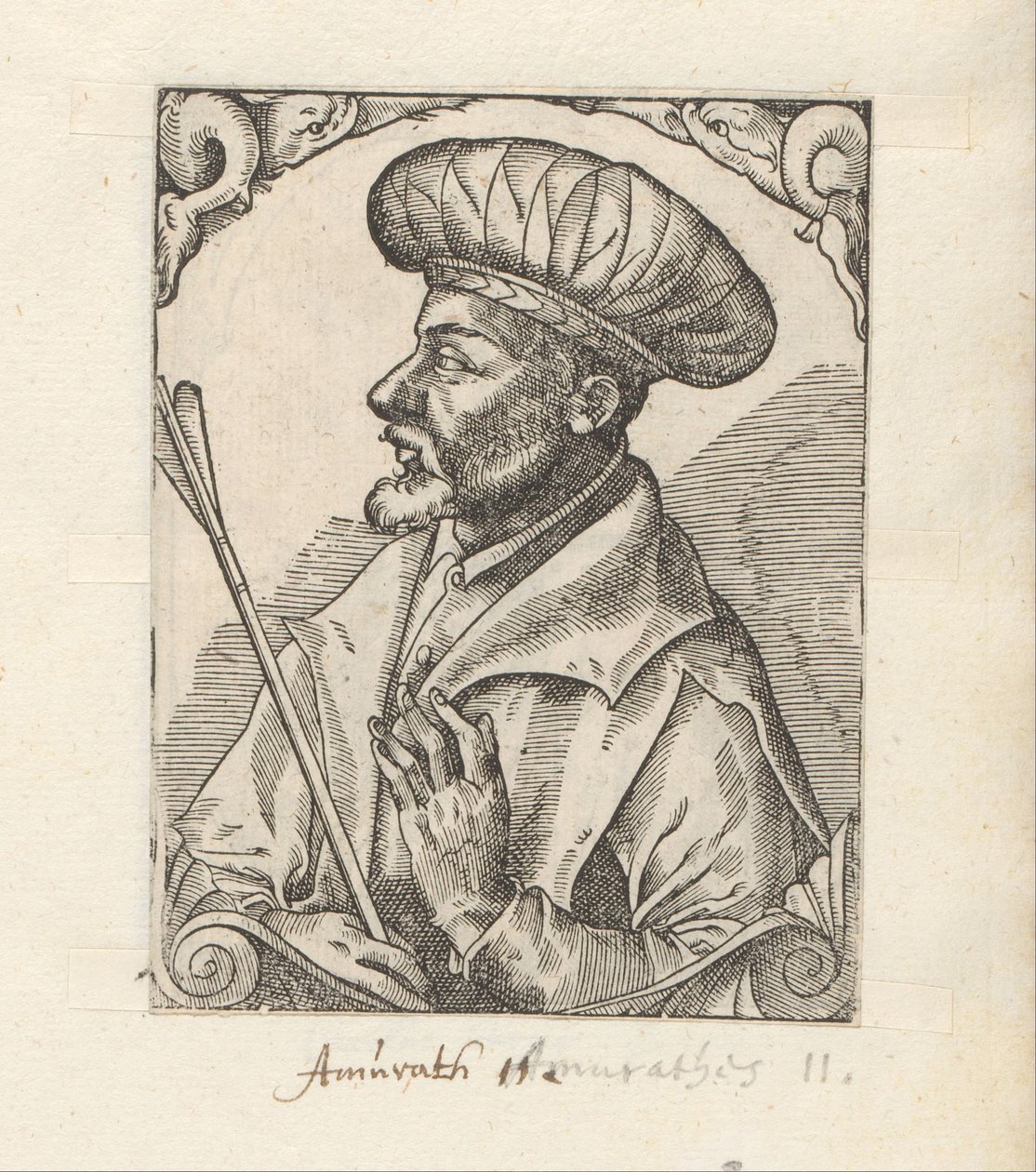 Portret Murada II autorstwa Anonymous