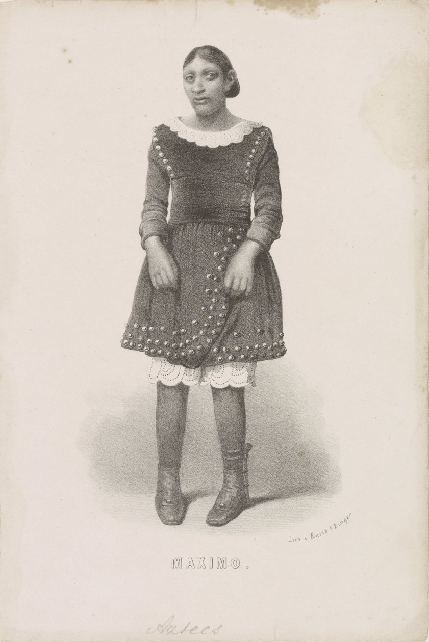 Portret van Maksyma, 1857 Maximo (tytuł na obiekcie) autorstwa Anonymous