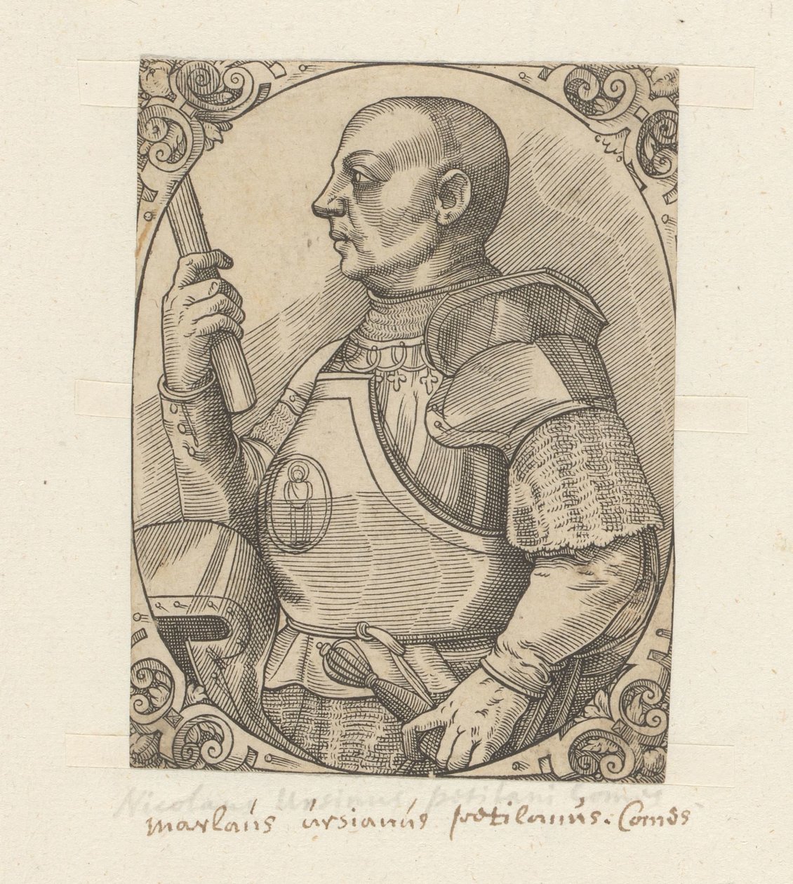 Portret van Niccolò z Pitigliano autorstwa Anonymous