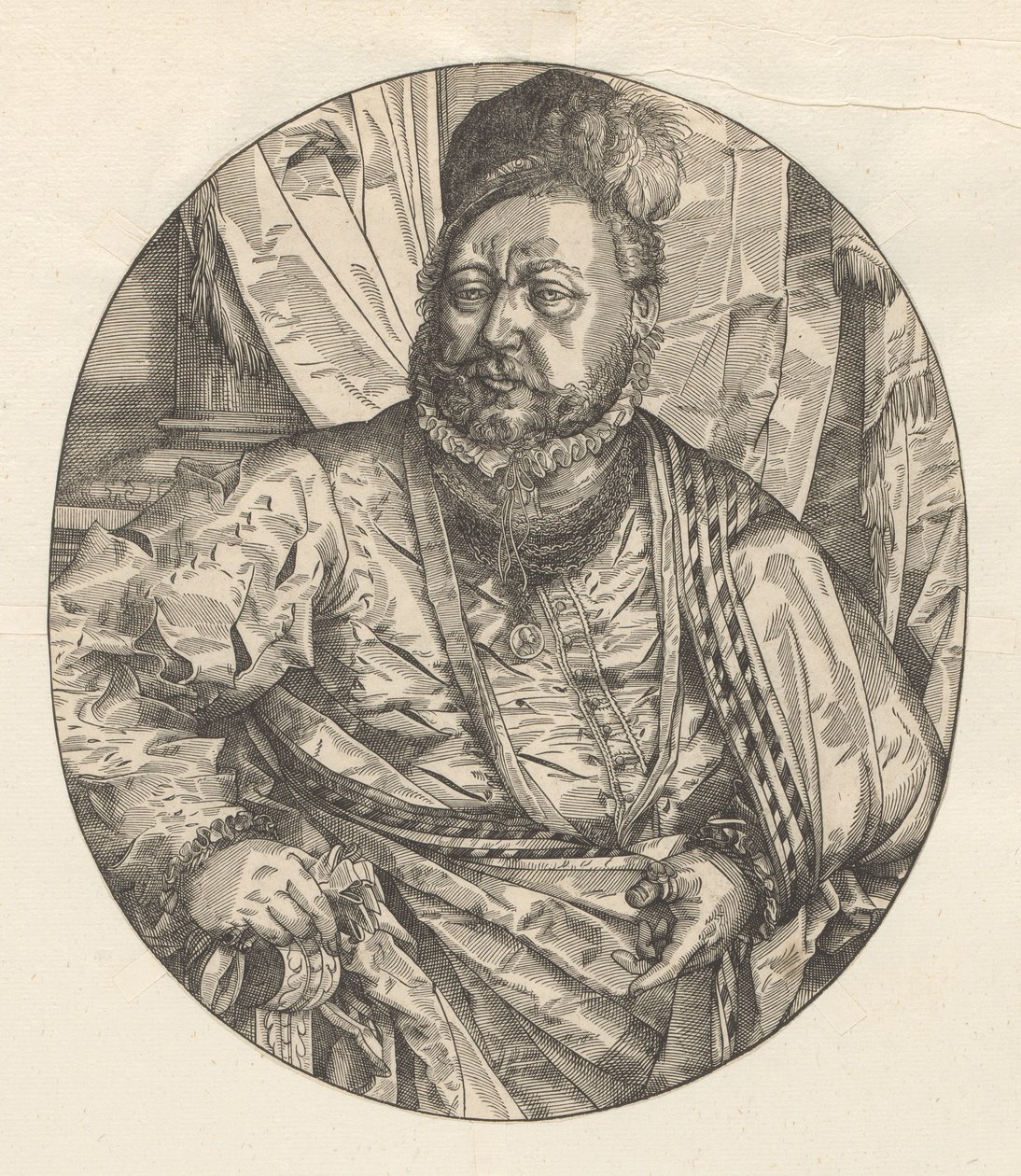 Portret Otto Heinricha Schwarzenberga autorstwa Anonymous
