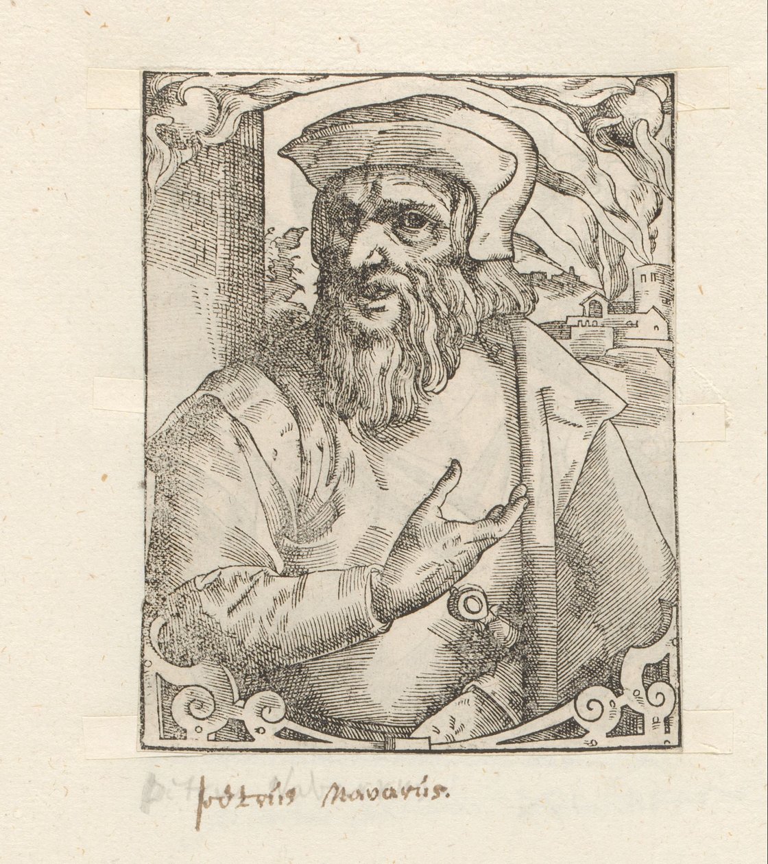 Portret van Pedro Navarro autorstwa Anonymous