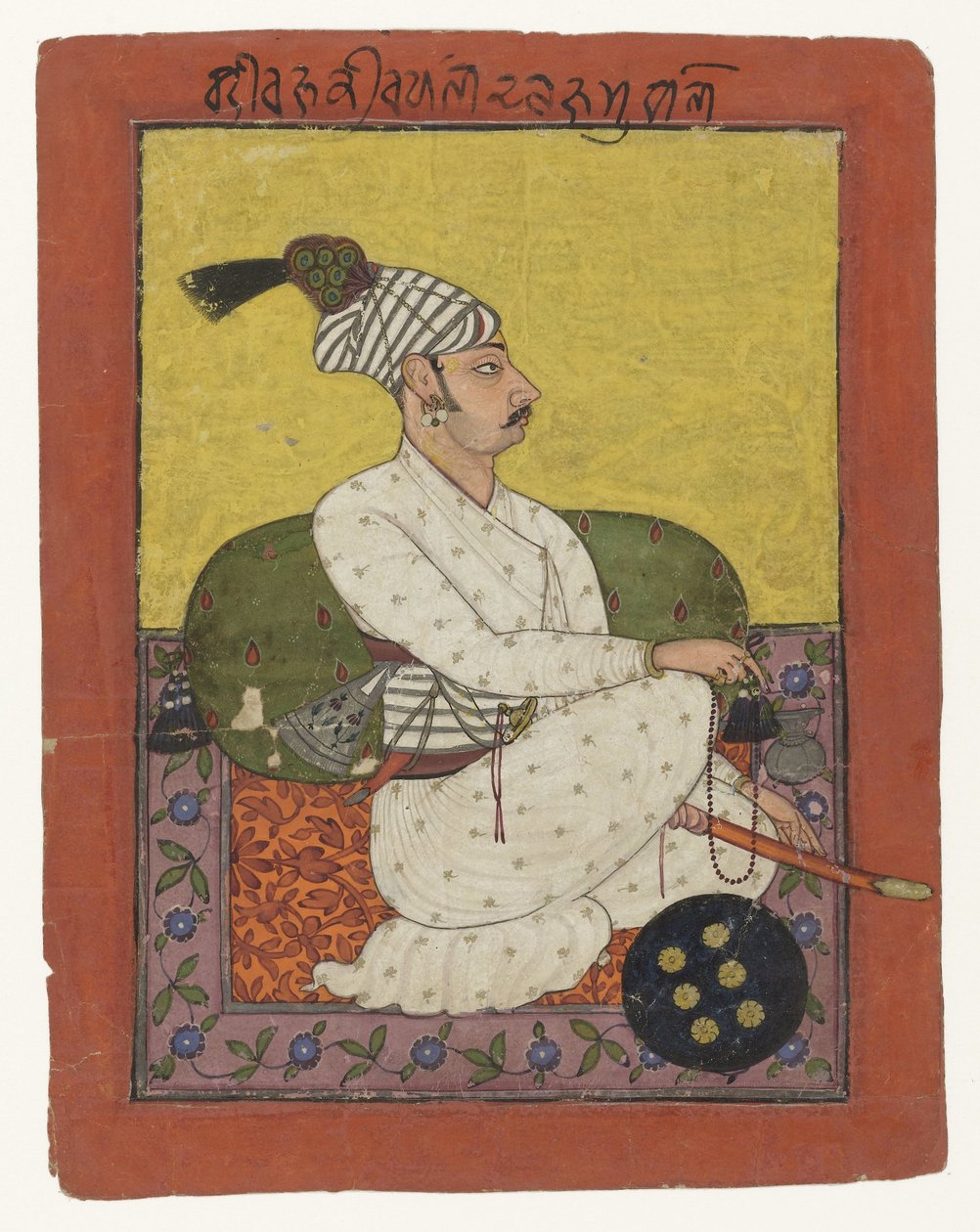 Portret Van Raja Kirpal Dev Van Bahu (Jammu) autorstwa Anonymous