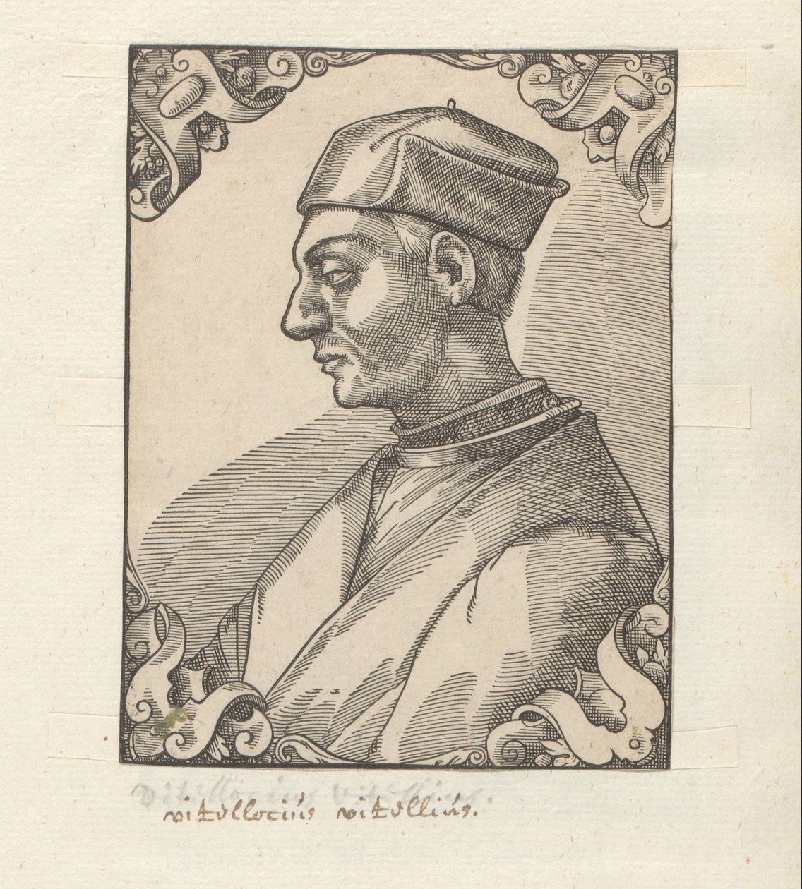 Portret van Witelocjusza Witeliusza autorstwa Anonymous