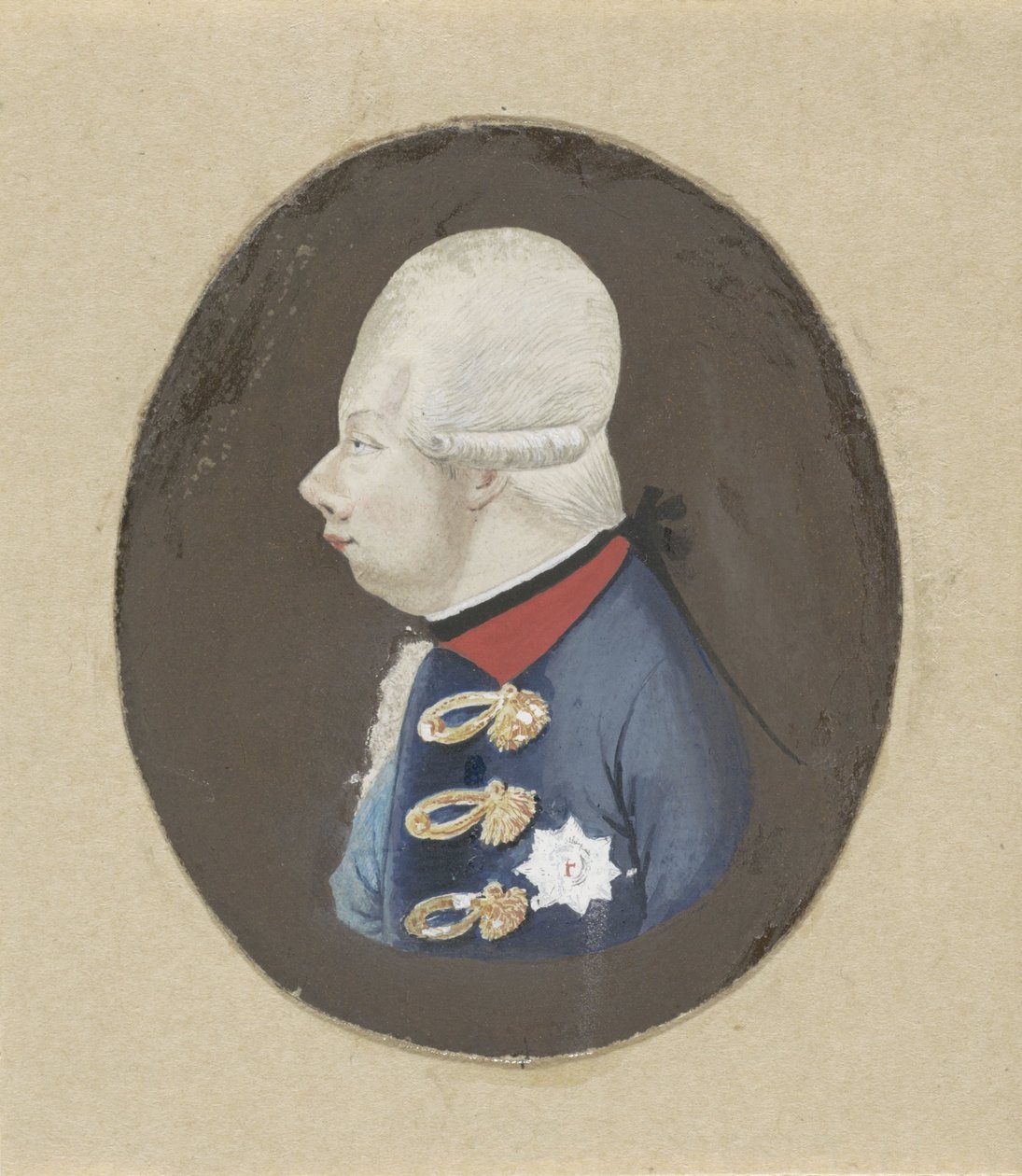 Portret Wilhelma V, księcia Orange-Nassau autorstwa Anonymous