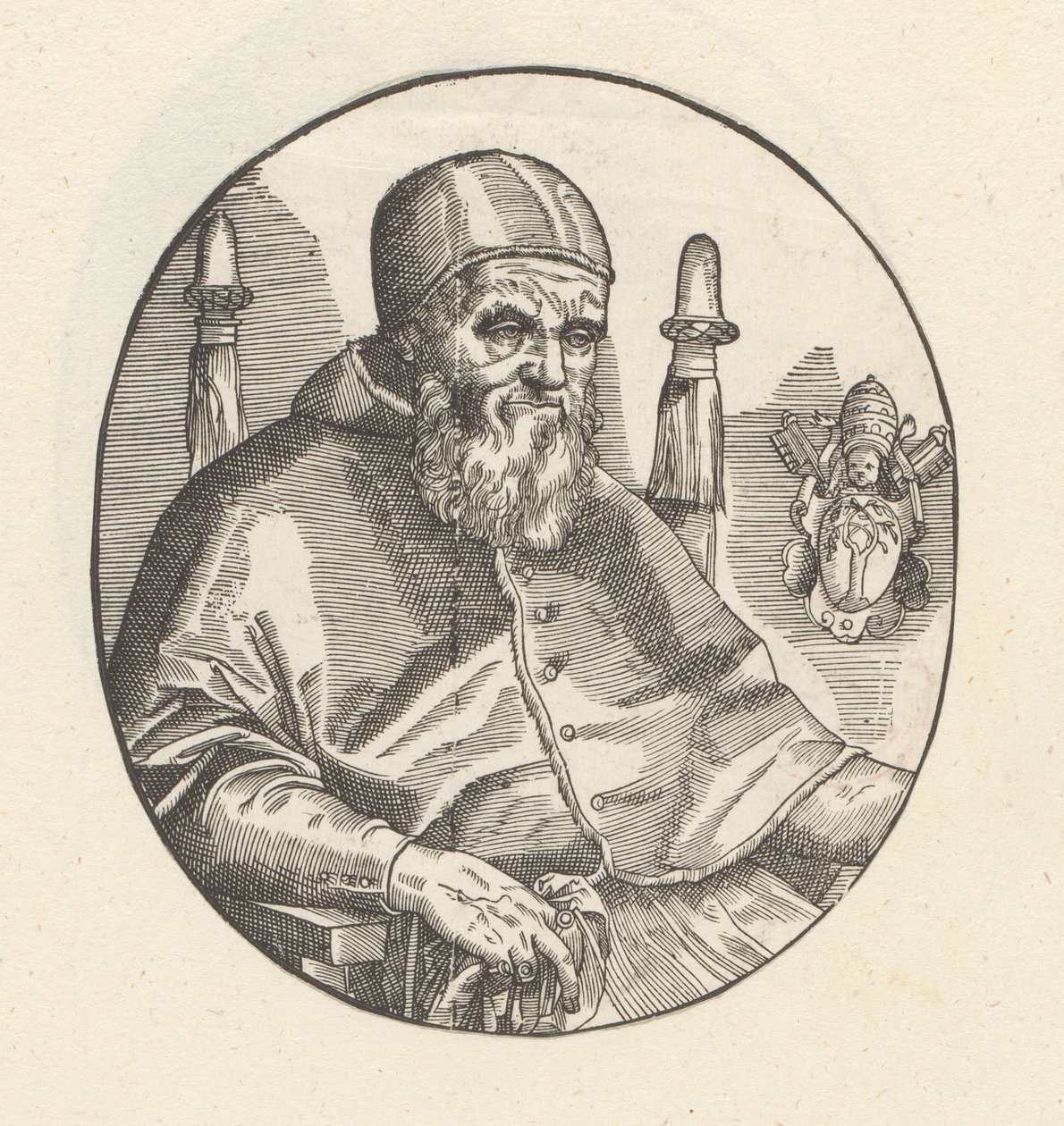 Portret papieża Juliusza II autorstwa Anonymous