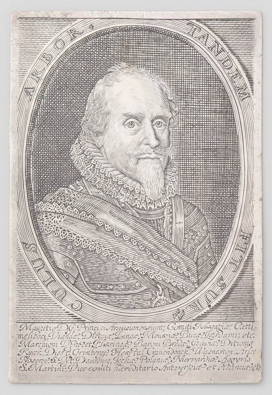Portret księcia Maurycego z Nassau autorstwa Anonymous