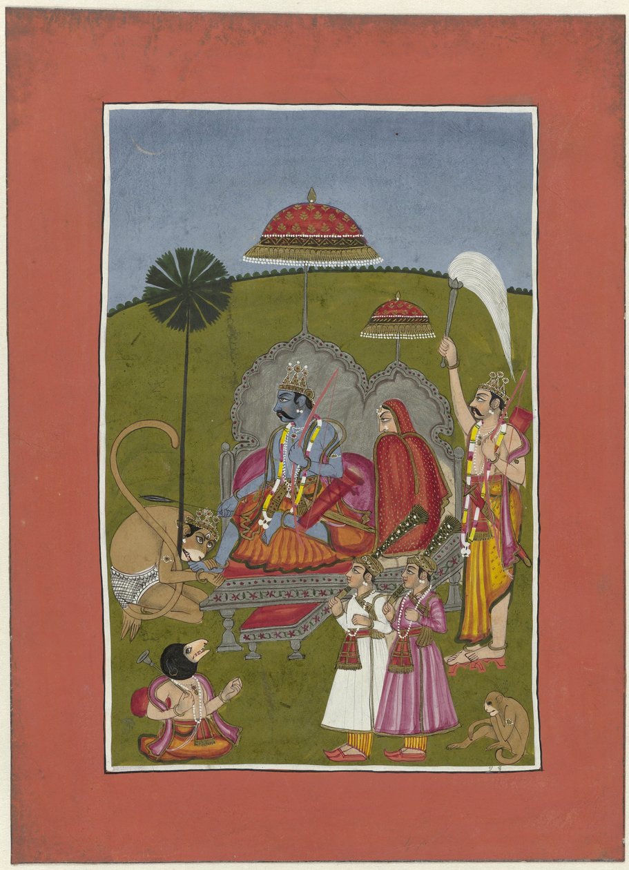Rama awatar Awatary van Vishnu (tytuł serii) autorstwa Anonymous